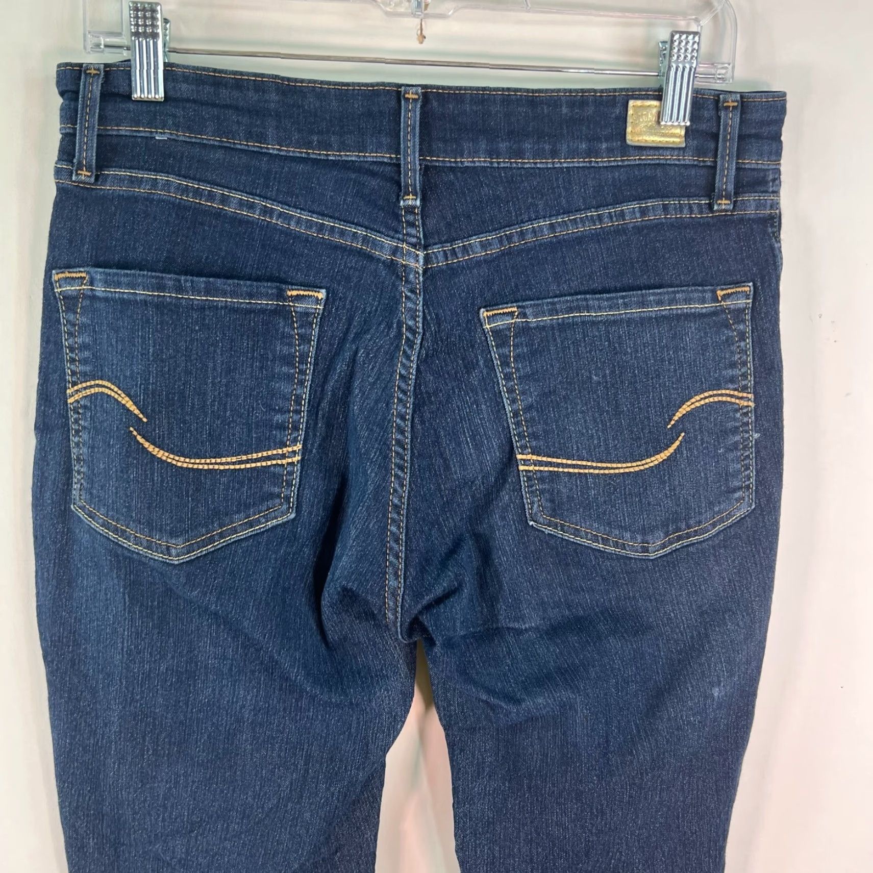 Levi's Levi's Signature Jeans Women Skinny Straight Fit Denim 30 Blue 30x27 5-Pocket Logo Belt Loops Size 30" / US 8 / IT 44 - 6 Thumbnail