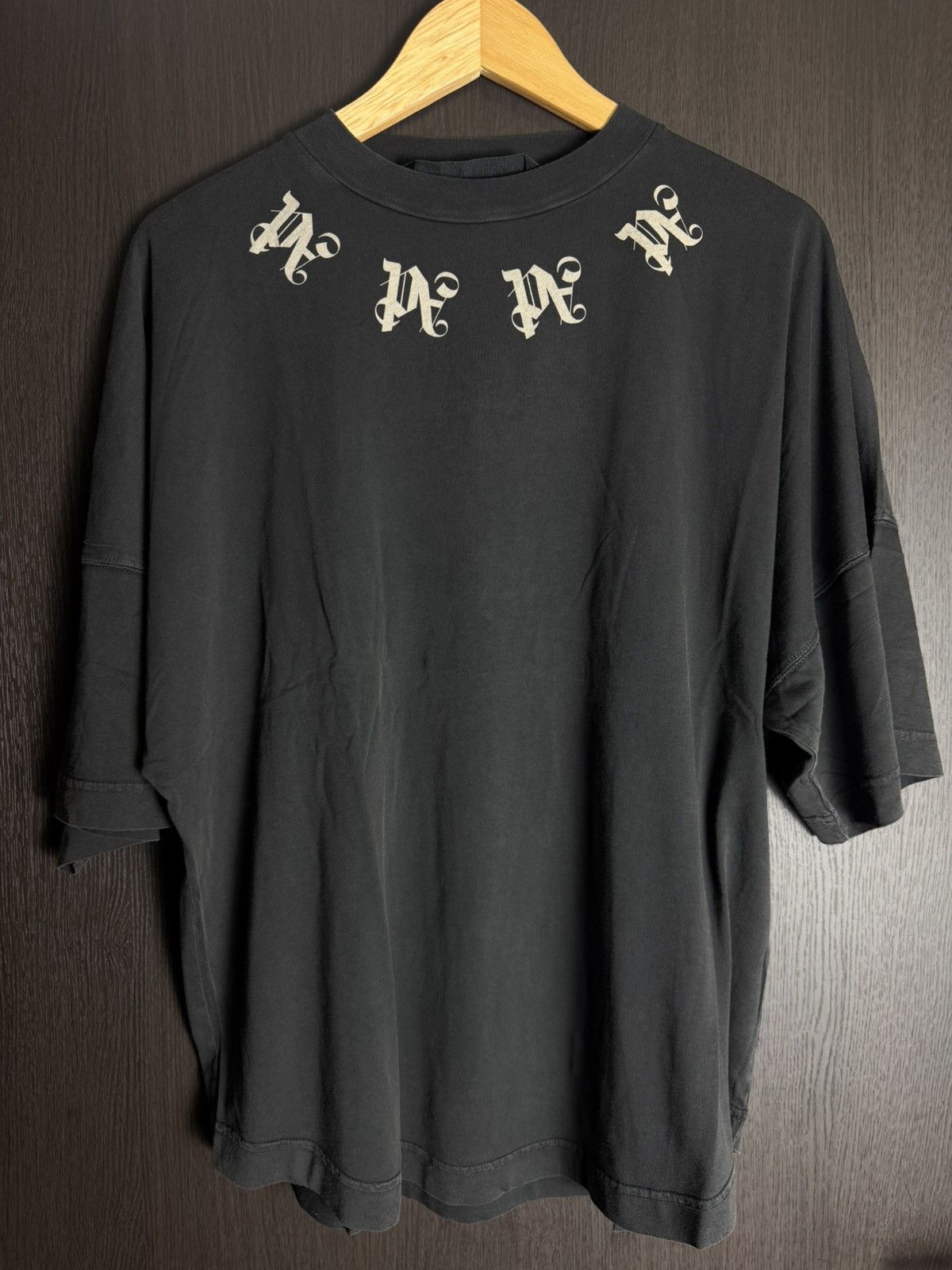 Palm Angels Palm Angels Statement Monogram T-shirt *NEW* Size US XL / EU 56 / 4 - 1 Thumbnail