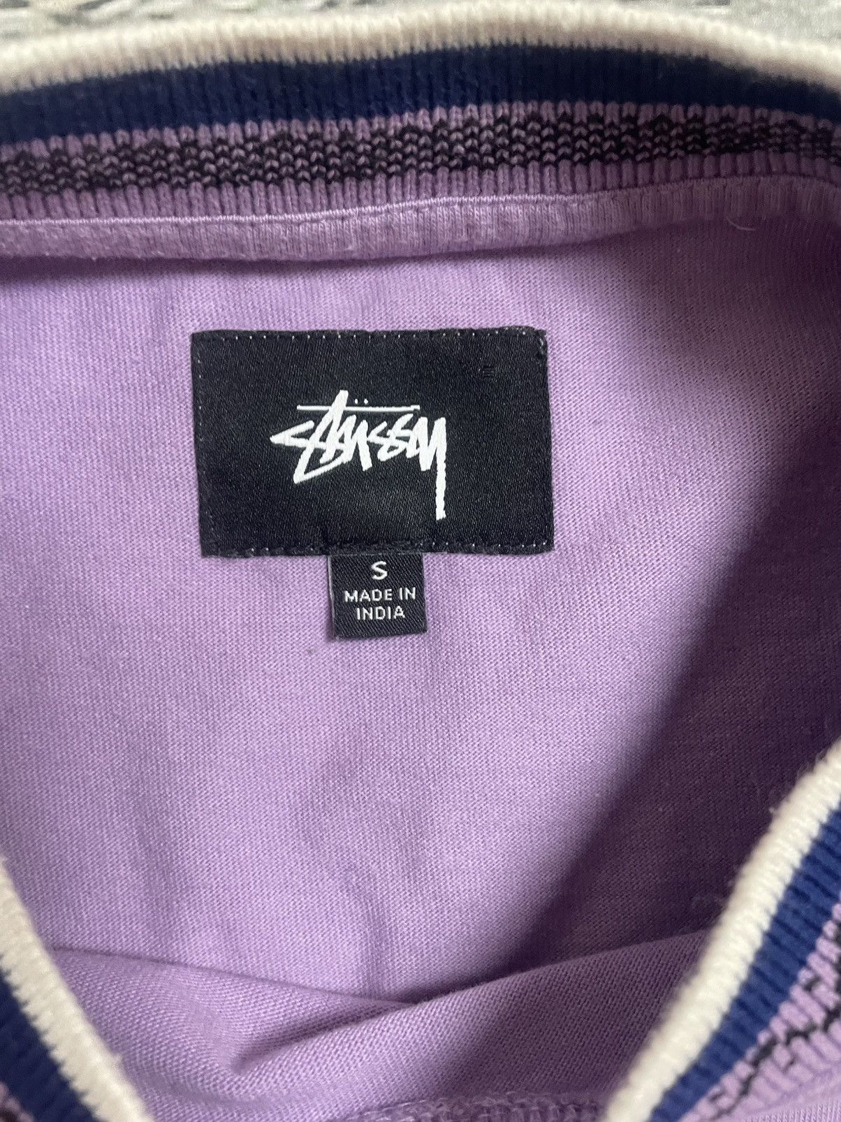 Stussy Stussy t-shirt violet vintage surf Size US S / EU 44-46 / 1 - 5 Thumbnail