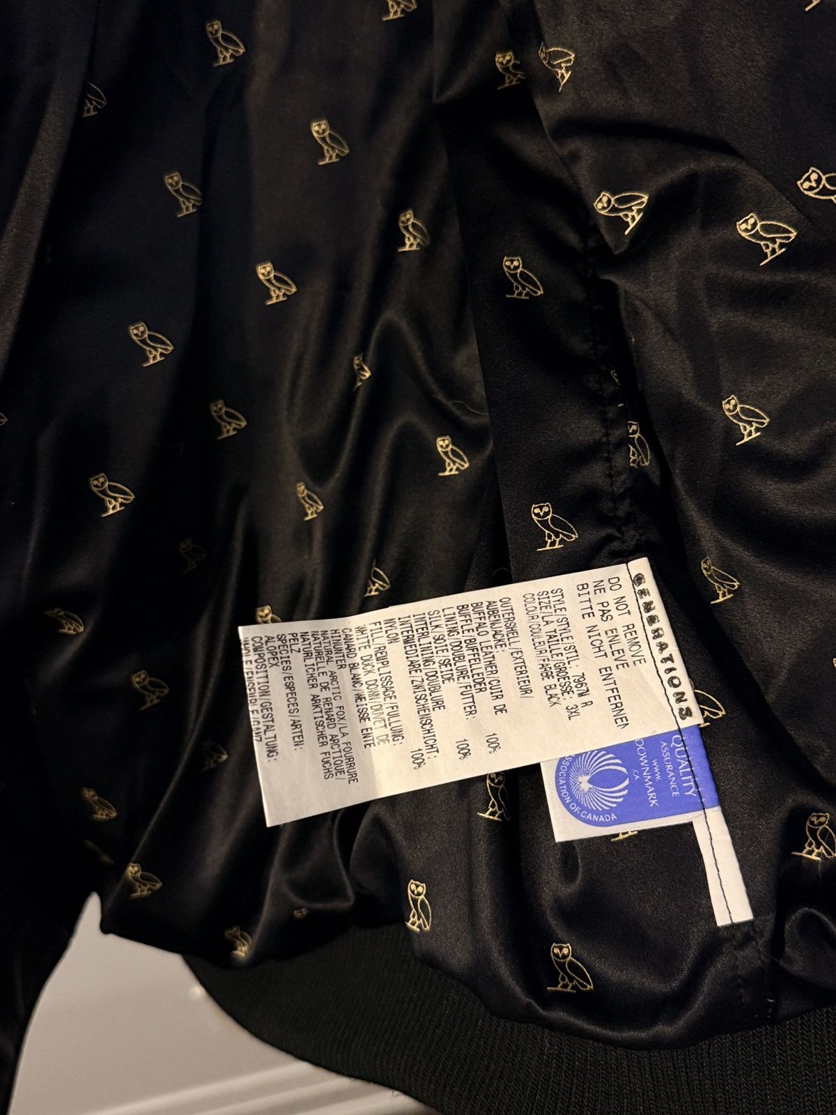Canada Goose × October's Very Own OVO x Canada Goose F&F Buffalo Leather Chilliwack Jacket Size US XXL / EU 58 / 5 - 10 Thumbnail