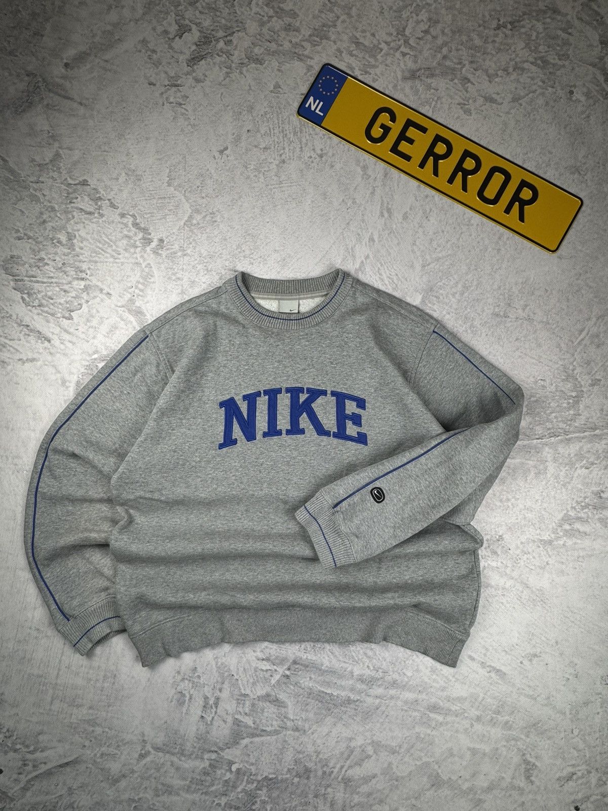 Nike × Vintage NIKE VINTAGE CENTER LOGO OVERSIZE BOXY SWEATSHIRT Size US L / EU 52-54 / 3 - 2 Thumbnail