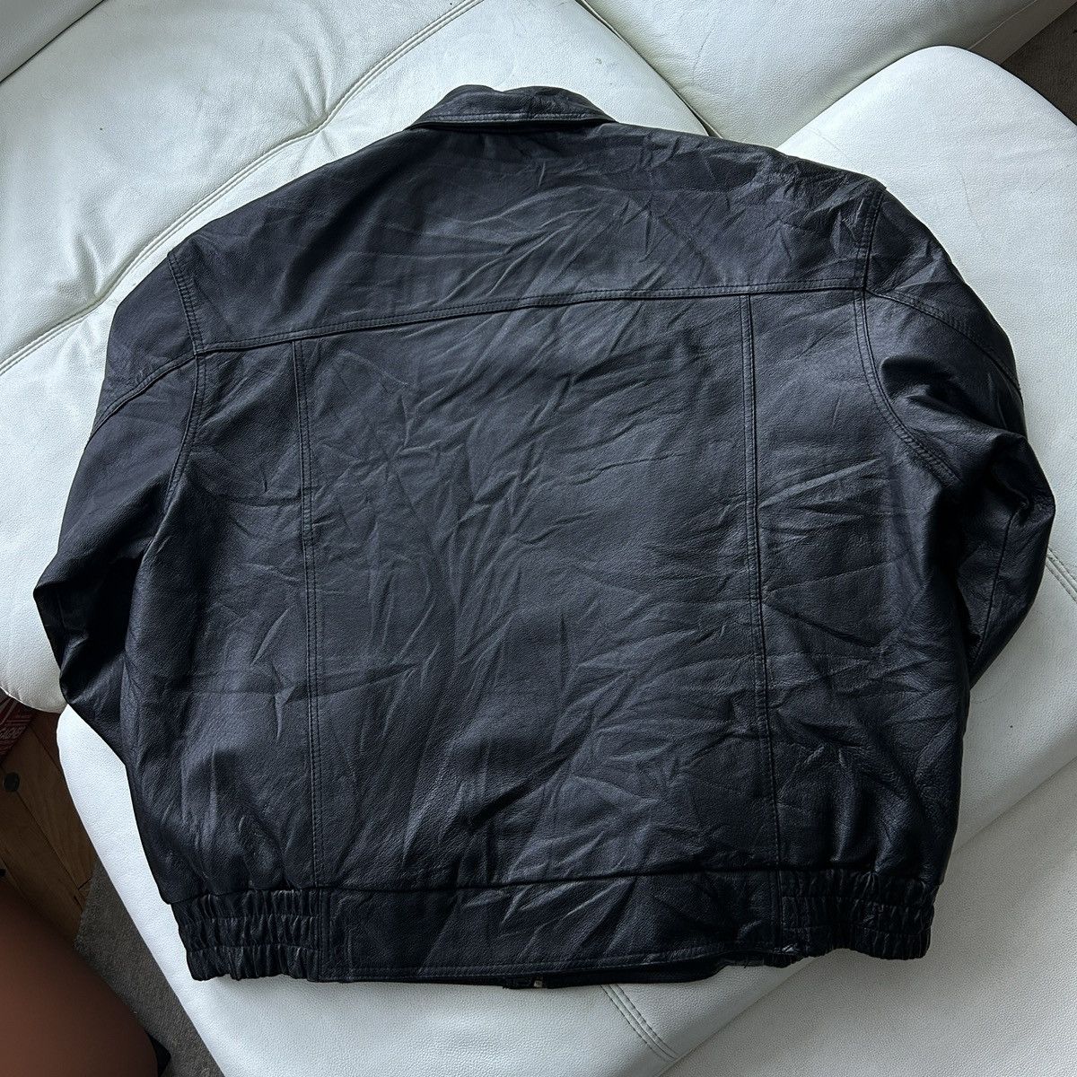 Vintage Ford Build Tough Leather Jacket Size US XXL / EU 58 / 5 - 6 Thumbnail