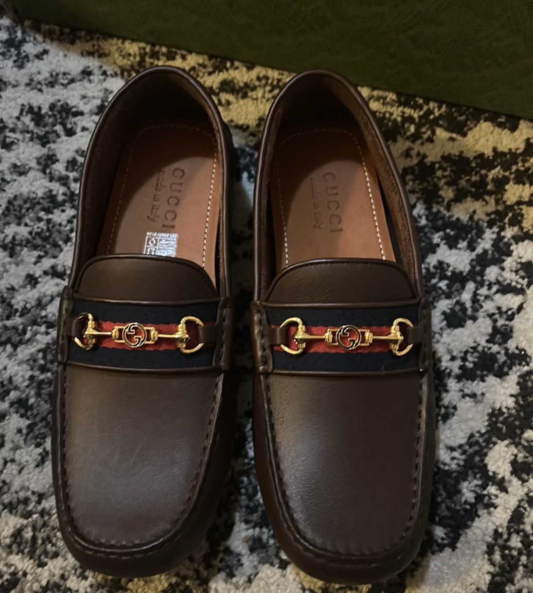 Gucci Gucci Horsebit Detail Leather Loafer Moccasin Leather Size US 7 / EU 40 - 4 Thumbnail