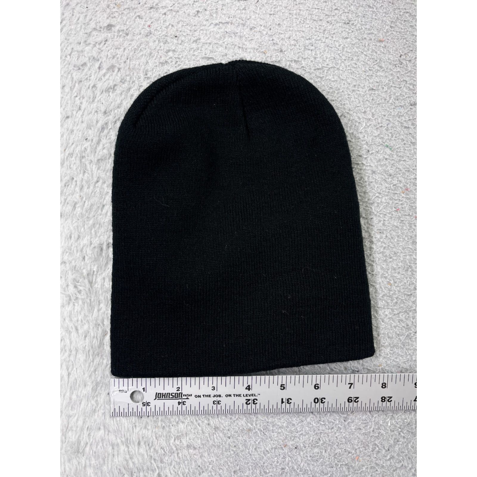 Vintage #Tooeletech College Beanie Toque Adult One Size Black Knit 100% Acrylic School Size ONE SIZE - 3 Thumbnail