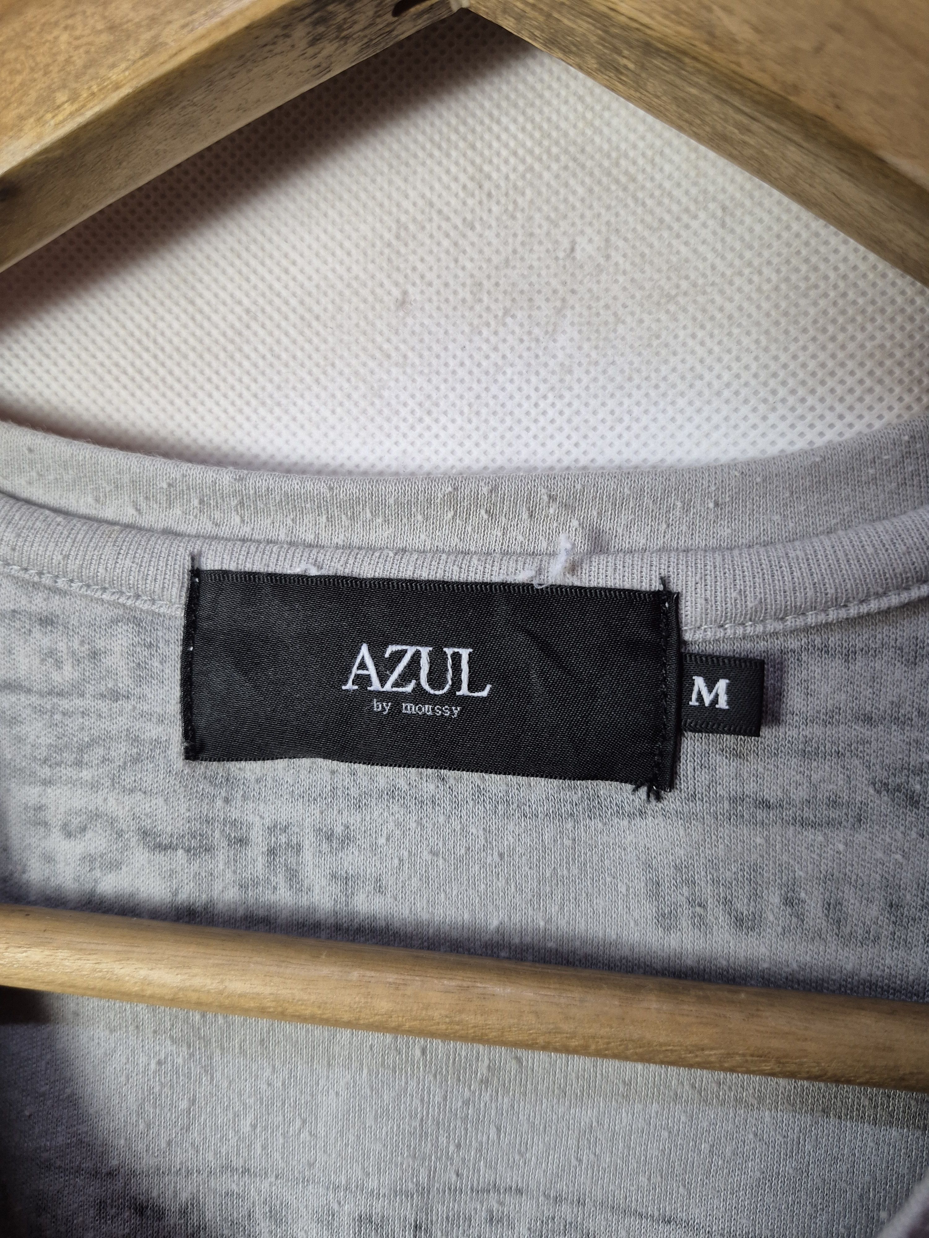 Japanese Brand 🔥 Azul by Moussy Fucking Insane All Over Print Tee Size US M / EU 48-50 / 2 - 6 Thumbnail
