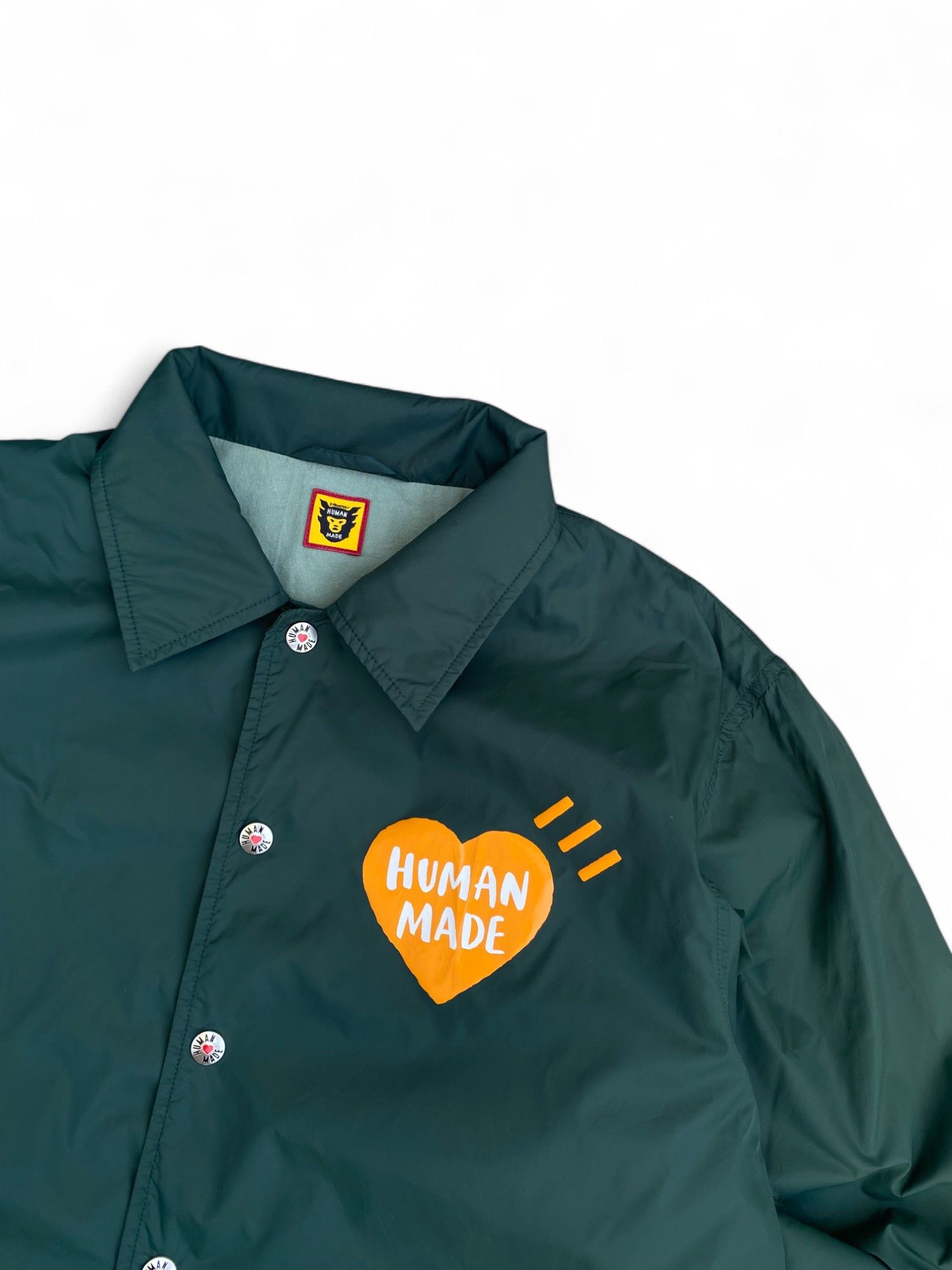 Human Made Coach Jacket Green