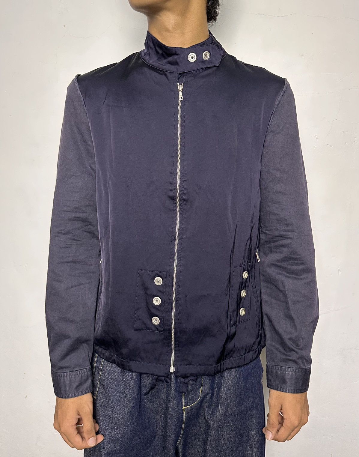 Dries Van Noten Dries Van Noten Hybrid Rayon Jacket Size US M / EU 48-50 / 2 - 14 Thumbnail