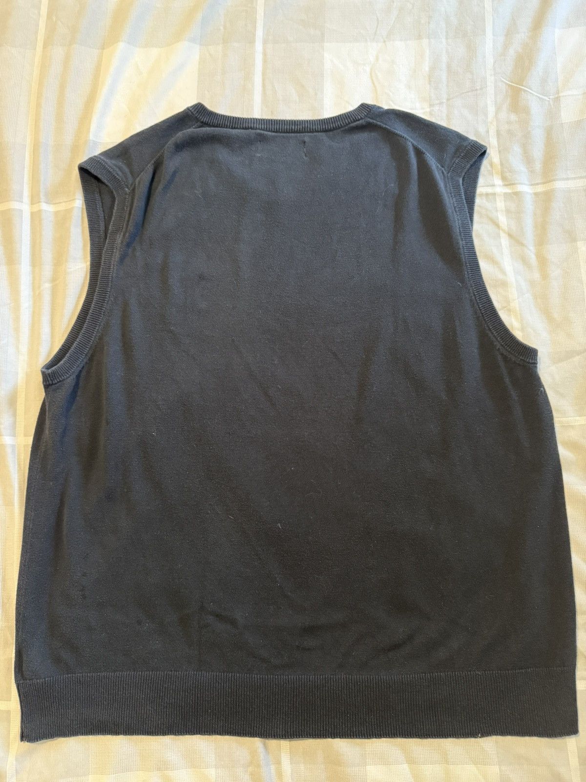 Chaps Ralph Lauren Vintage Chaps V-Neck Fine Knit Sleeveless Jumper Size US M / EU 48-50 / 2 - 4 Thumbnail