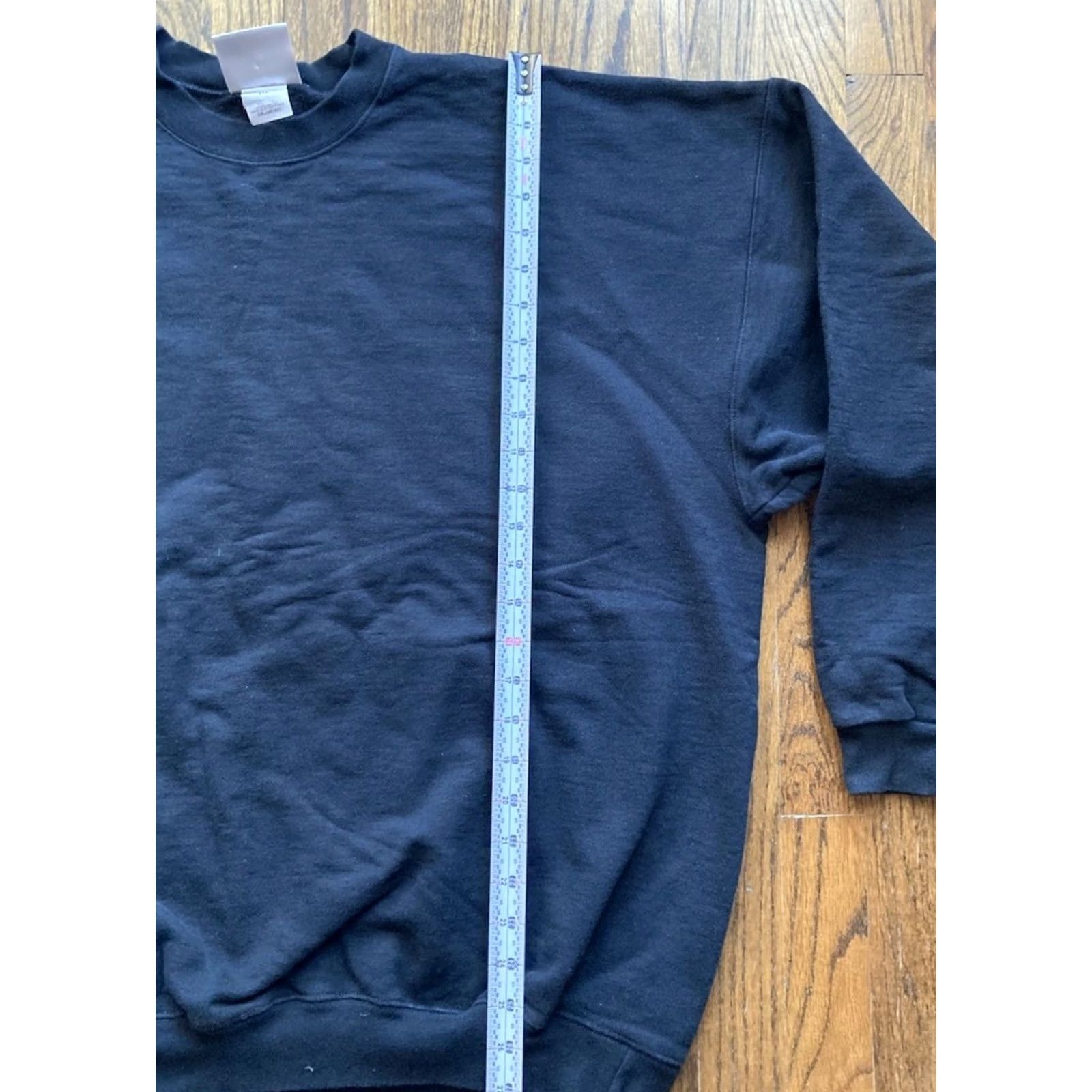 Hanes VINTAGE Hanes Sweatshirt Mens 2XL Black Heavyweight Crewneck 90s Size US XXL / EU 58 / 5 - 7 Thumbnail
