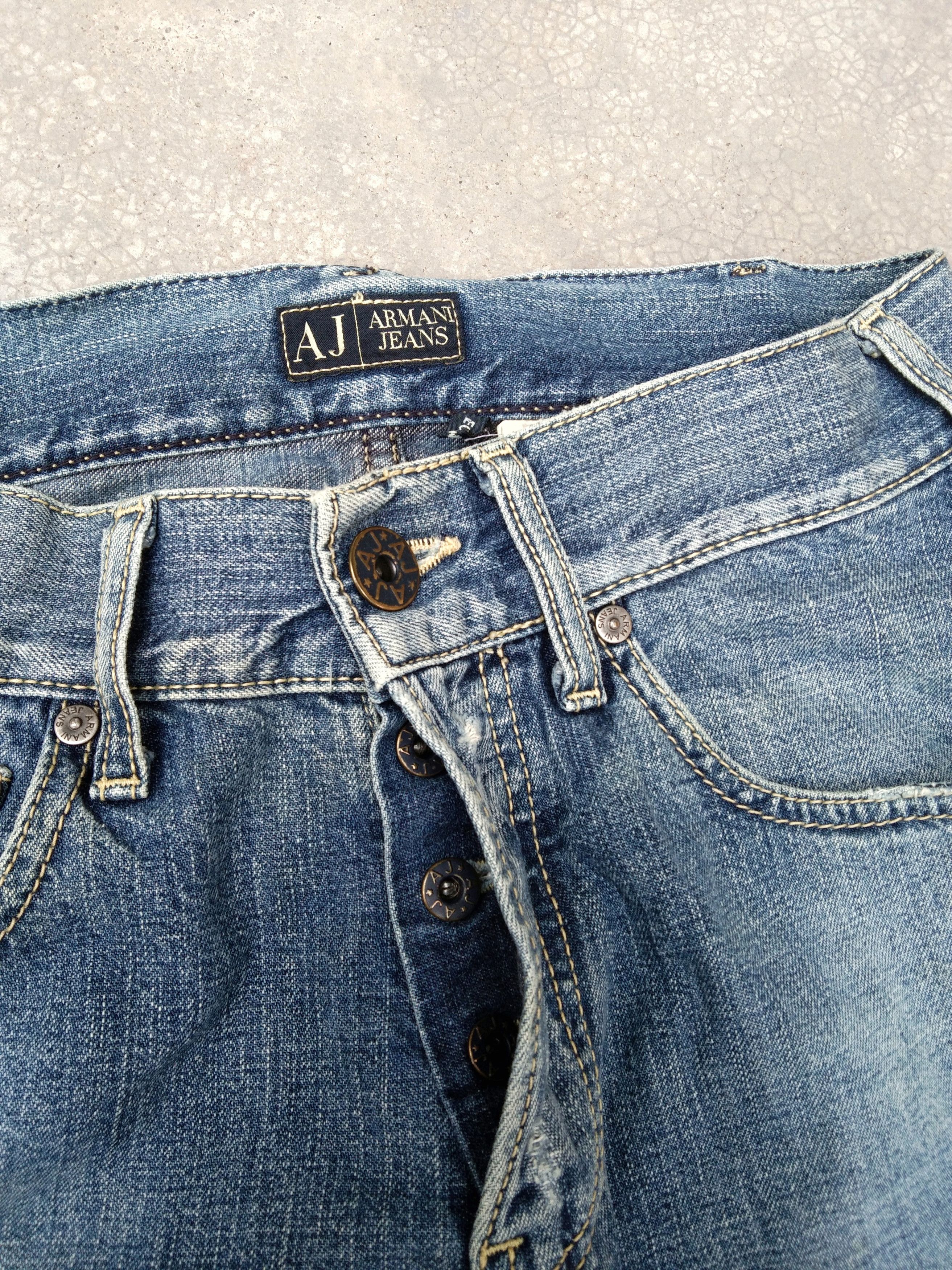 Giorgio Armani Vintage Giorgio Armani Boot Cut Jeans 28x33 Size US 28 / EU 44 - 7 Thumbnail