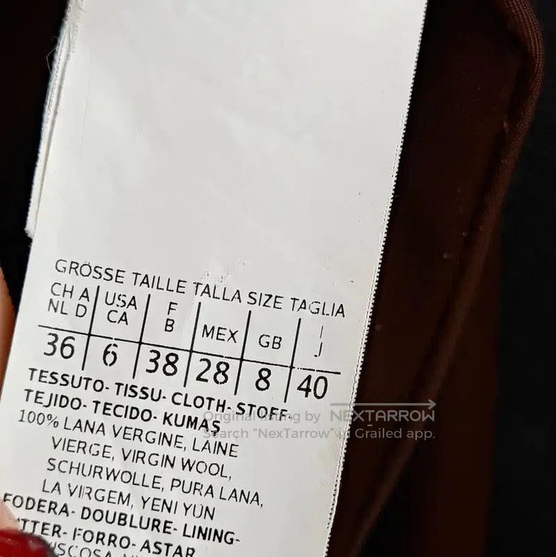 Max Mara MaxMara Women's Mid-Length Black Wool Coat . Size M / US 6-8 / IT 42-44 - 5 Thumbnail