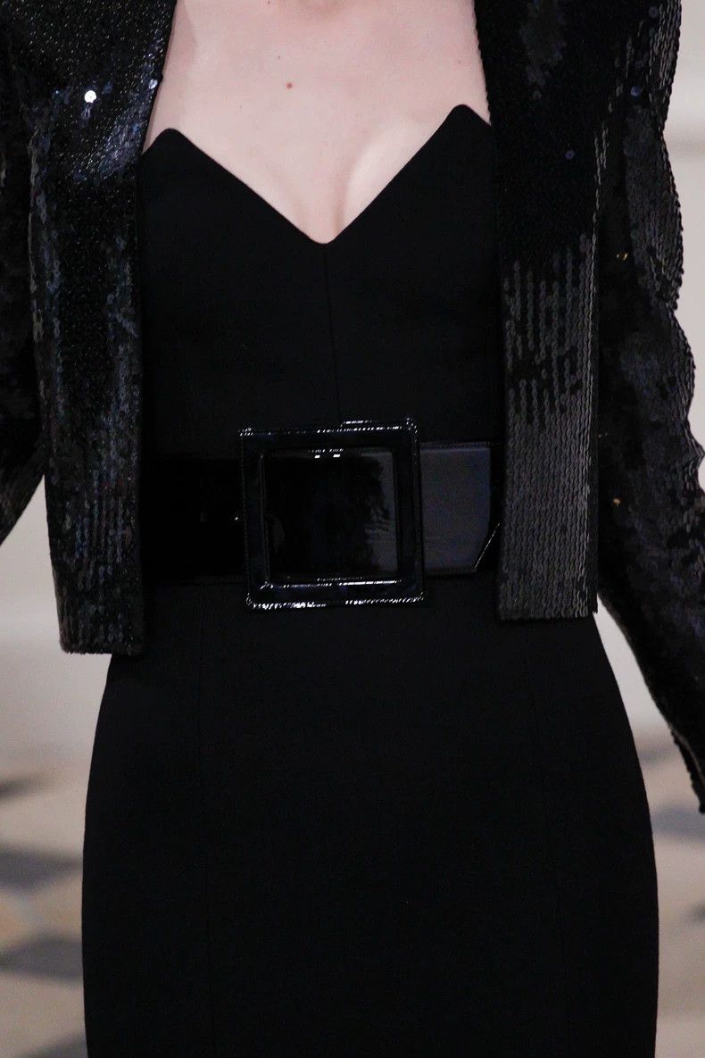 Saint Laurent Paris Saint Laurent Paris 16AW Women's Curtain Season Wide Head B Size ONE SIZE - 8 Thumbnail