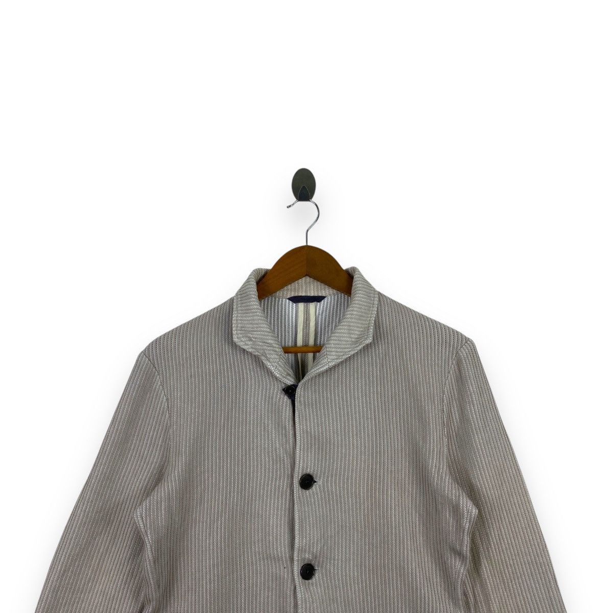 Ships Jet Blue SHIPS JET BLUE Collection Striped Cardigan Jacket Button Size US S / EU 44-46 / 1 - 2 Thumbnail