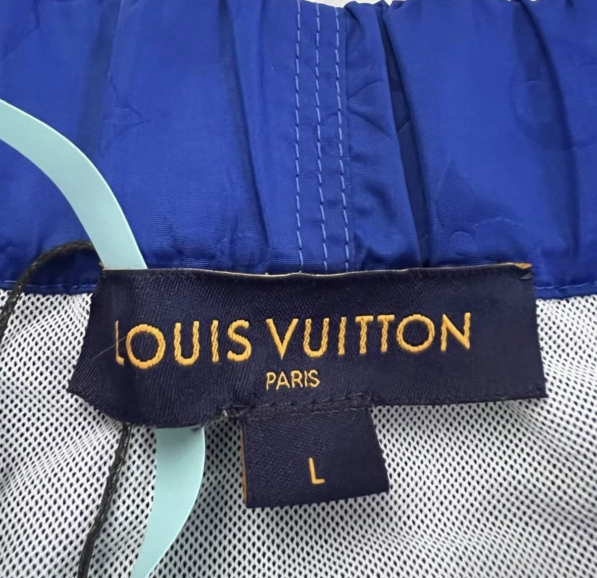 Louis Vuitton Blue Drawstring Casual Shorts Size US 36 / EU 52 - 3 Thumbnail