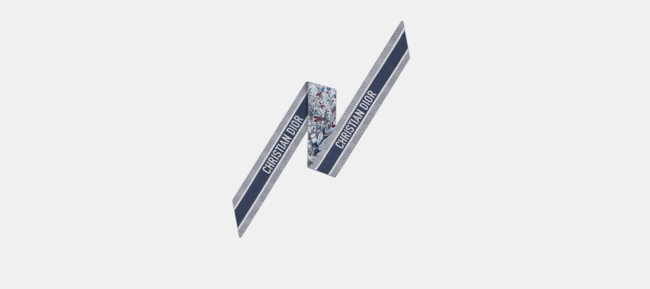 Dior o1w1db10424 Size: OS Dior Magique Mitzah Scarf in Multicolor Size ONE SIZE - 2 Thumbnail
