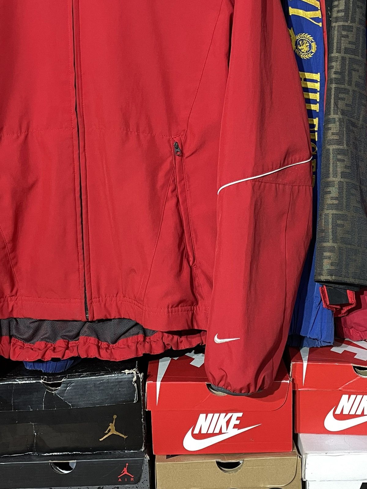 Nike × Vintage Windbreaker Nike Shox 00’s Size US L / EU 52-54 / 3 - 3 Thumbnail
