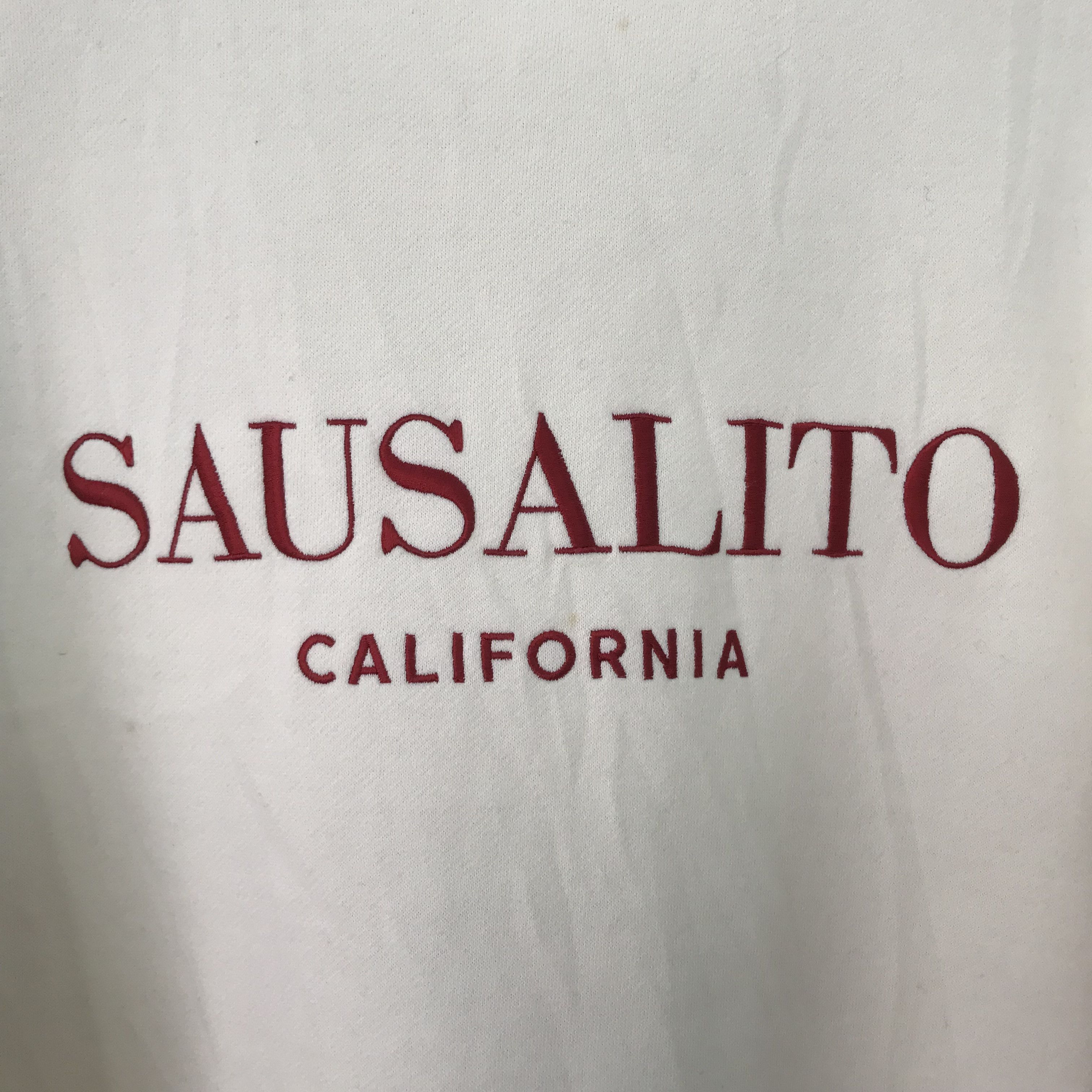 Vintage Vintage Sausalito California Embroidery Logo Sweatshirts Size US M / EU 48-50 / 2 - 4 Thumbnail