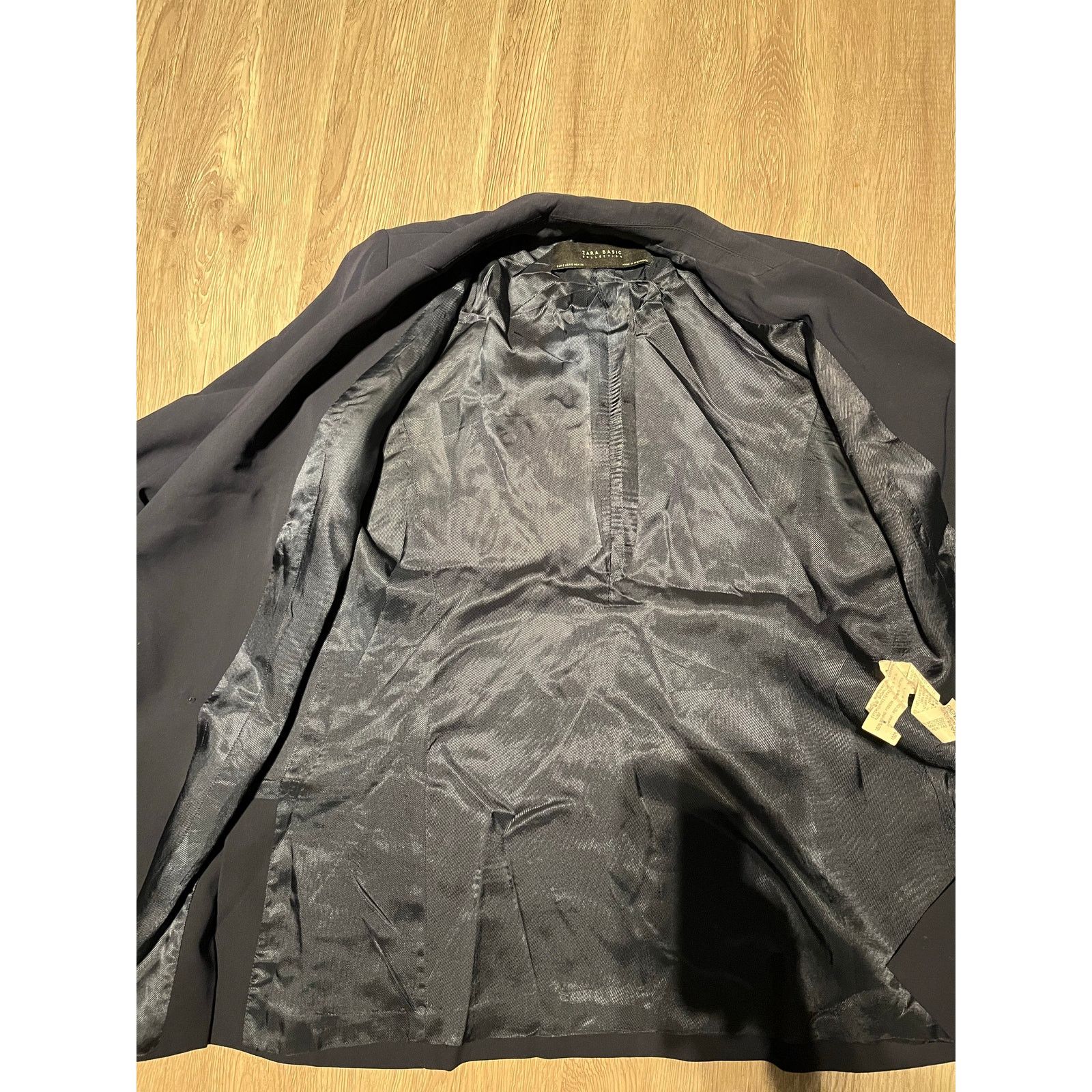 Zara Zara Women - Double Breasted Blazer / Navy / size Small Size S / US 4 / IT 40 - 8 Thumbnail