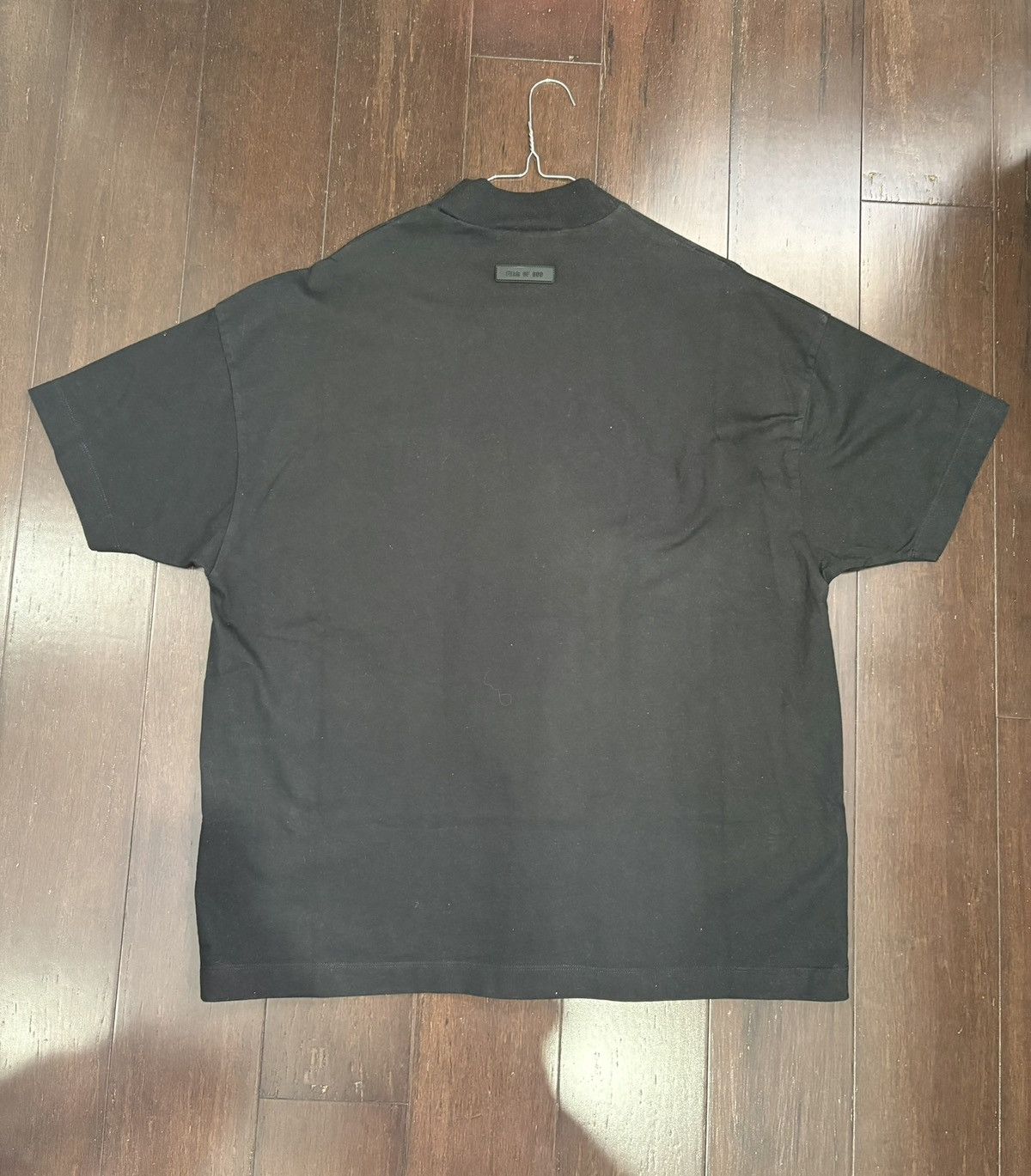 Essentials Fear of God Essentials Heavy Jersey Crewneck Tee 'Jet Black' Size US XS / EU 42 / 0 - 2 Thumbnail