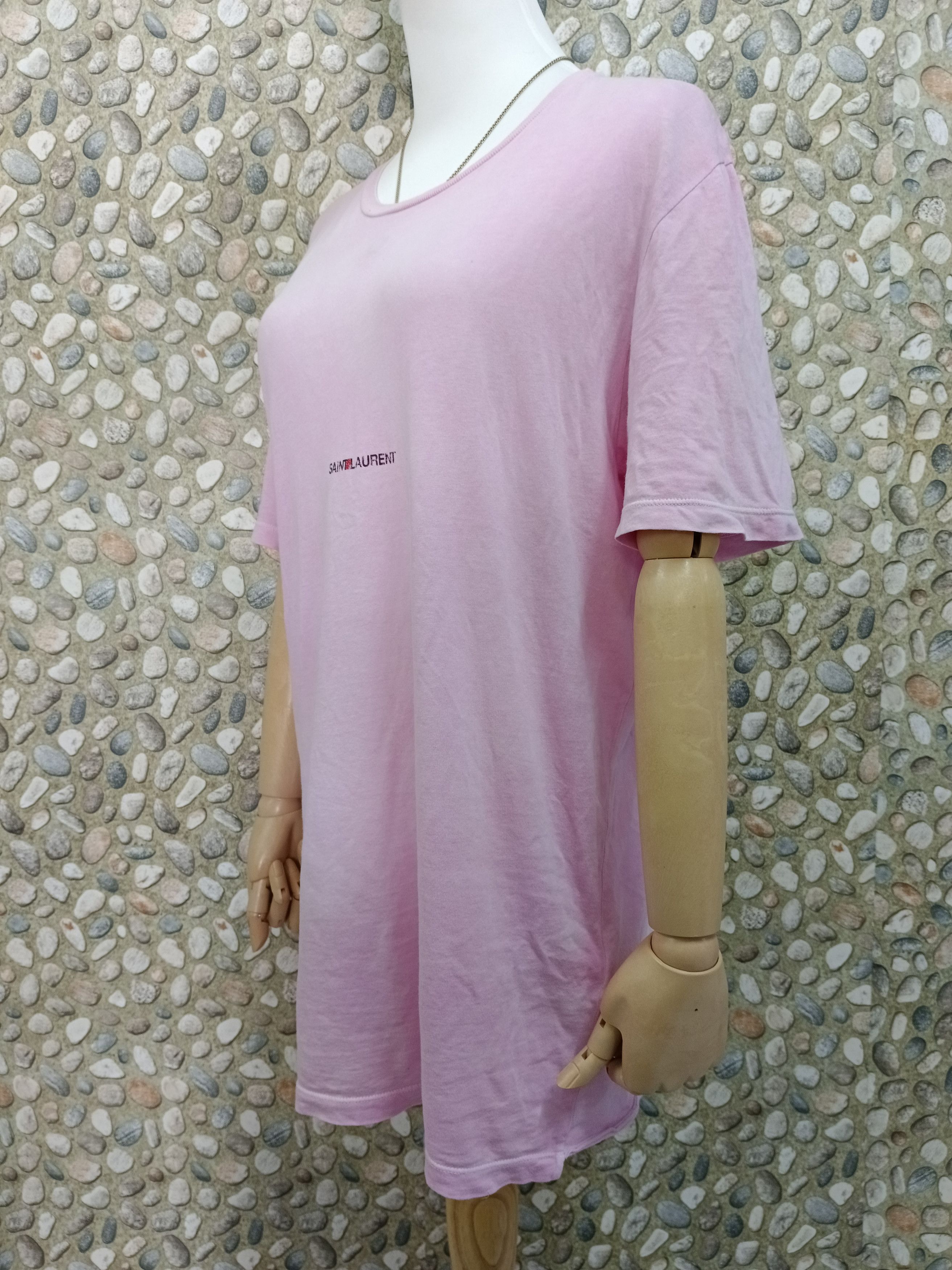 Saint Laurent Paris Saint Laurent Rive Gauche logo t-shirt oversized(SIZE XS) Size US XS / EU 42 / 0 - 3 Thumbnail