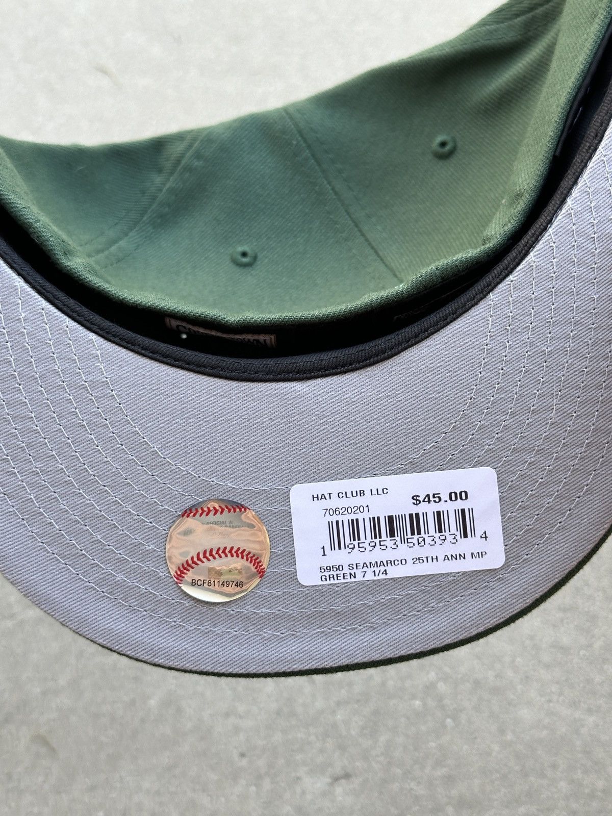 Hat Club × MLB × New Era Seattle Mariners OG NBA Crossovers Cool Fashion 7 1/4 Size ONE SIZE - 3 Thumbnail