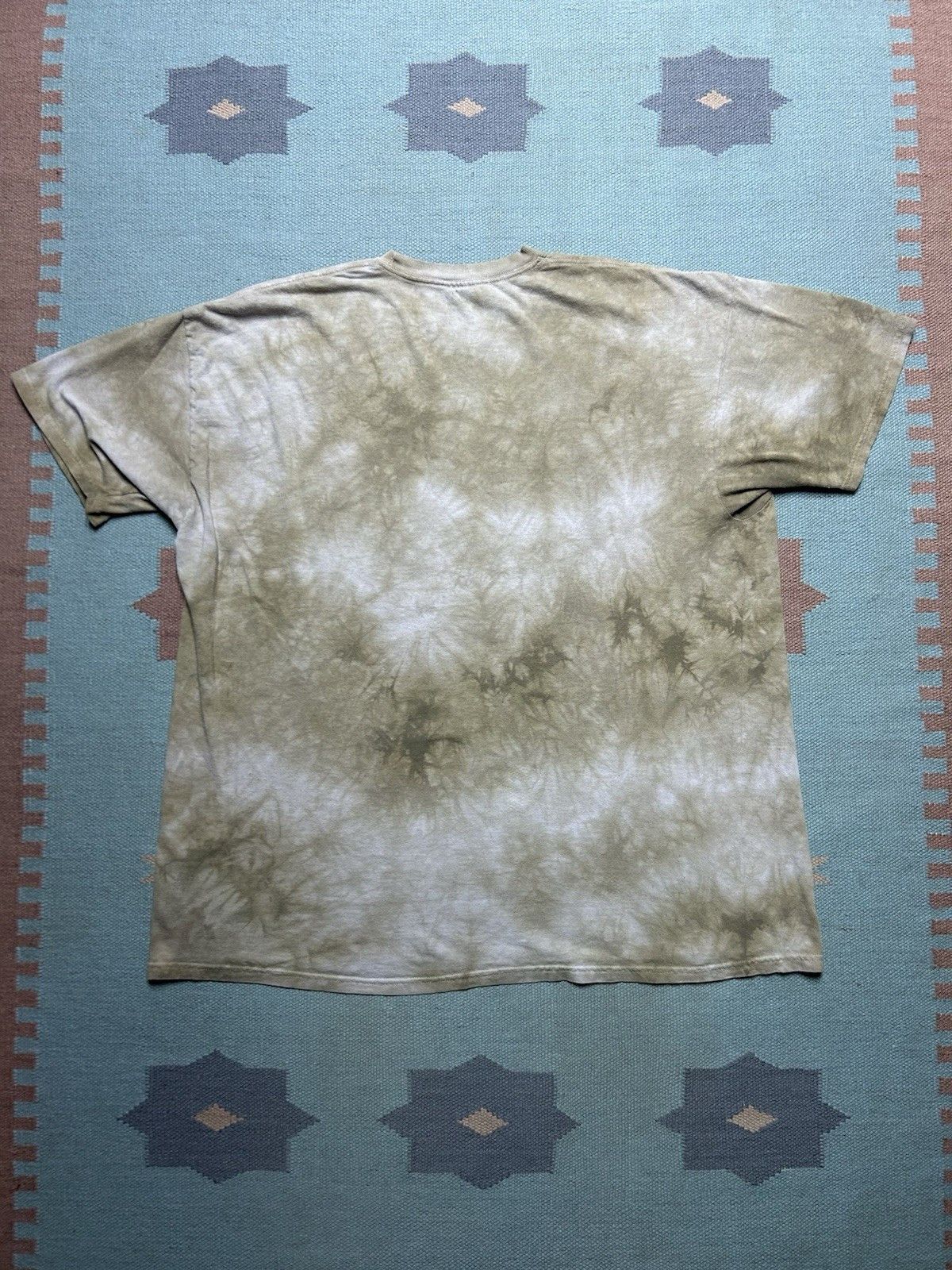 Vintage Vintage tie dye t shirt earth tone cotton delta adult 3XL Size US XXL / EU 58 / 5 - 5 Thumbnail