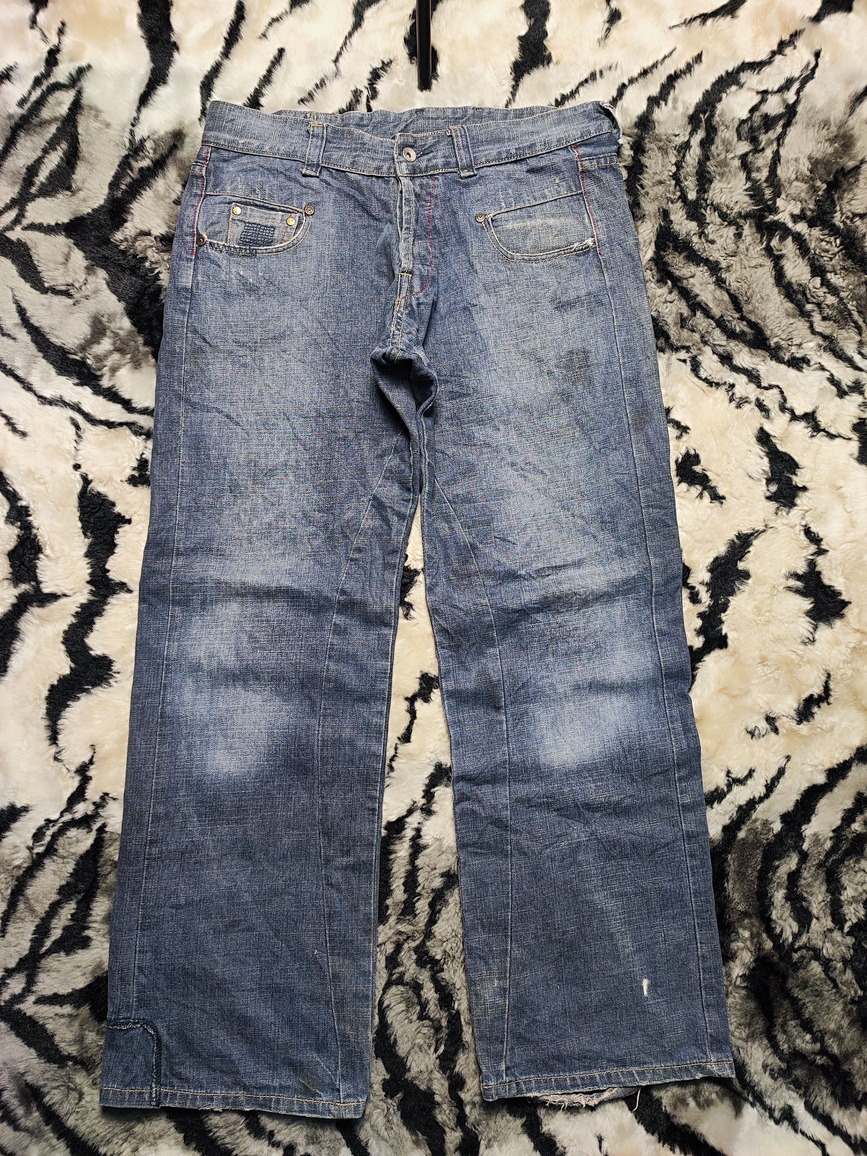 G-Star Vintage G Star Raw Radar Low Loose Fly Button Jeans 36x32 Size US 36 / EU 52 - 2 Thumbnail