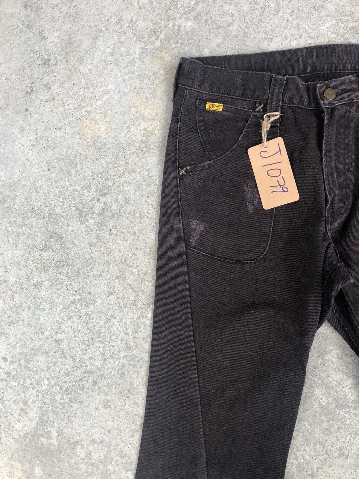 Lee Japanese Lee Flared Jeans Distressed Jeans Size US 32 / EU 48 - 5 Thumbnail