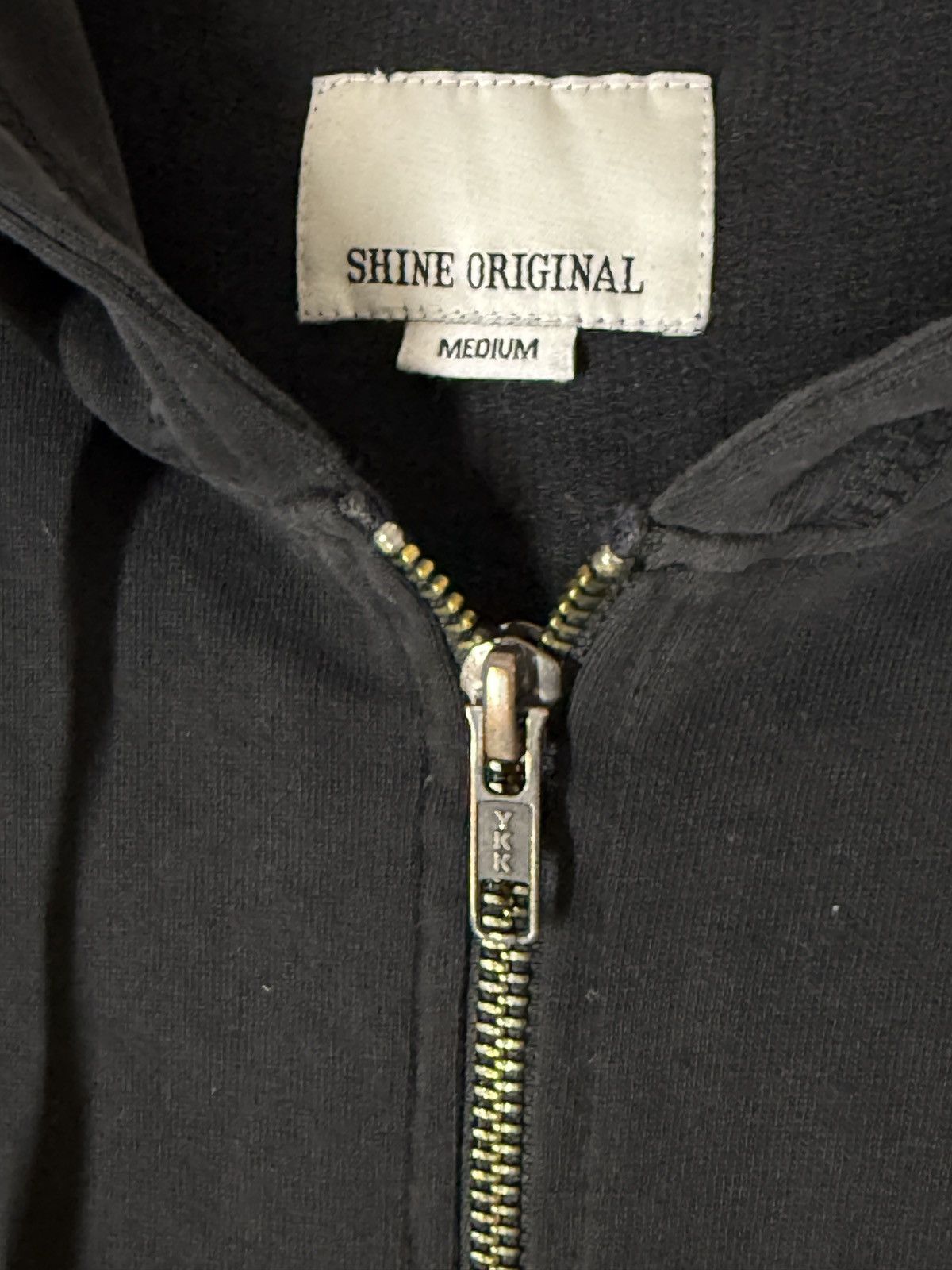 Shine Original Vintage Shine Original Avantgarde Faded Zip Hoodie Size US M / EU 48-50 / 2 - 6 Thumbnail
