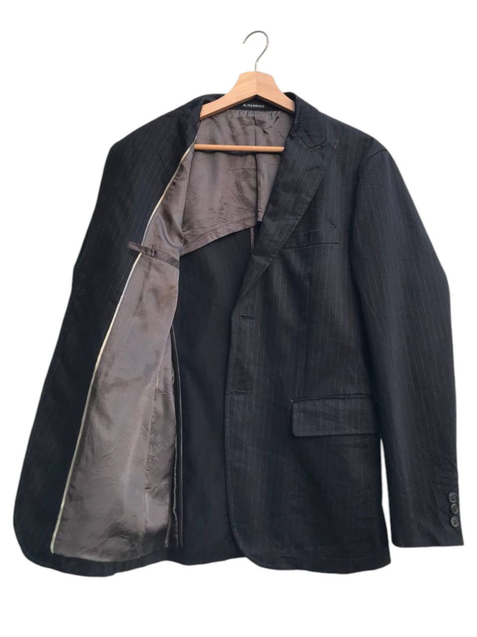 Paul Smith × R.Newbold R. Newbold Black Stripes Blazer Size US M / EU 48-50 / 2 - 3 Thumbnail
