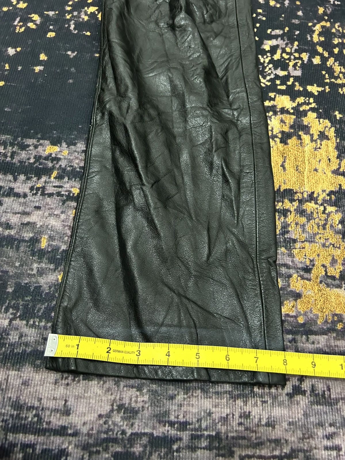 Takeo Kikuchi Takeo Kikuchi Fleur Leather Pants Size US 30 / EU 46 - 22 Thumbnail