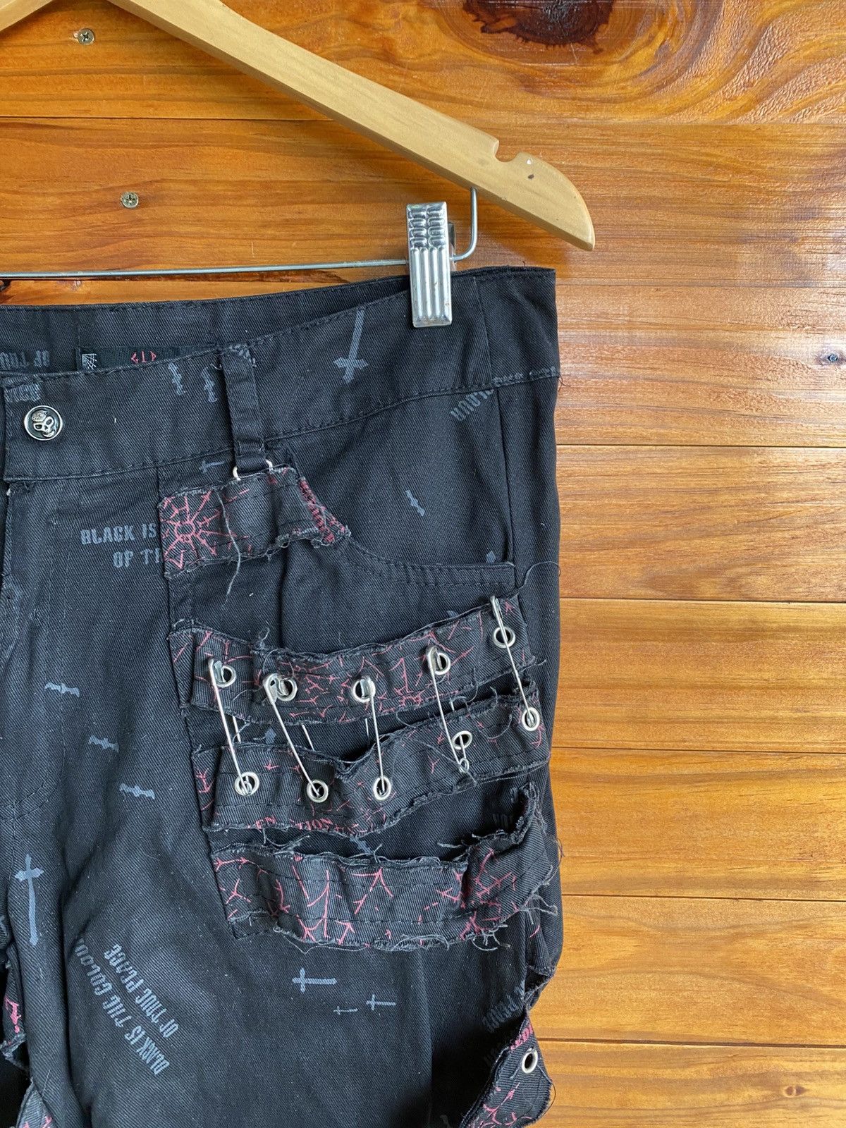 Japanese Brand GLP Gothic Lauta Punk Bondage Pant Black Multi-Strap Archive Size US 30 / EU 46 - 10 Thumbnail