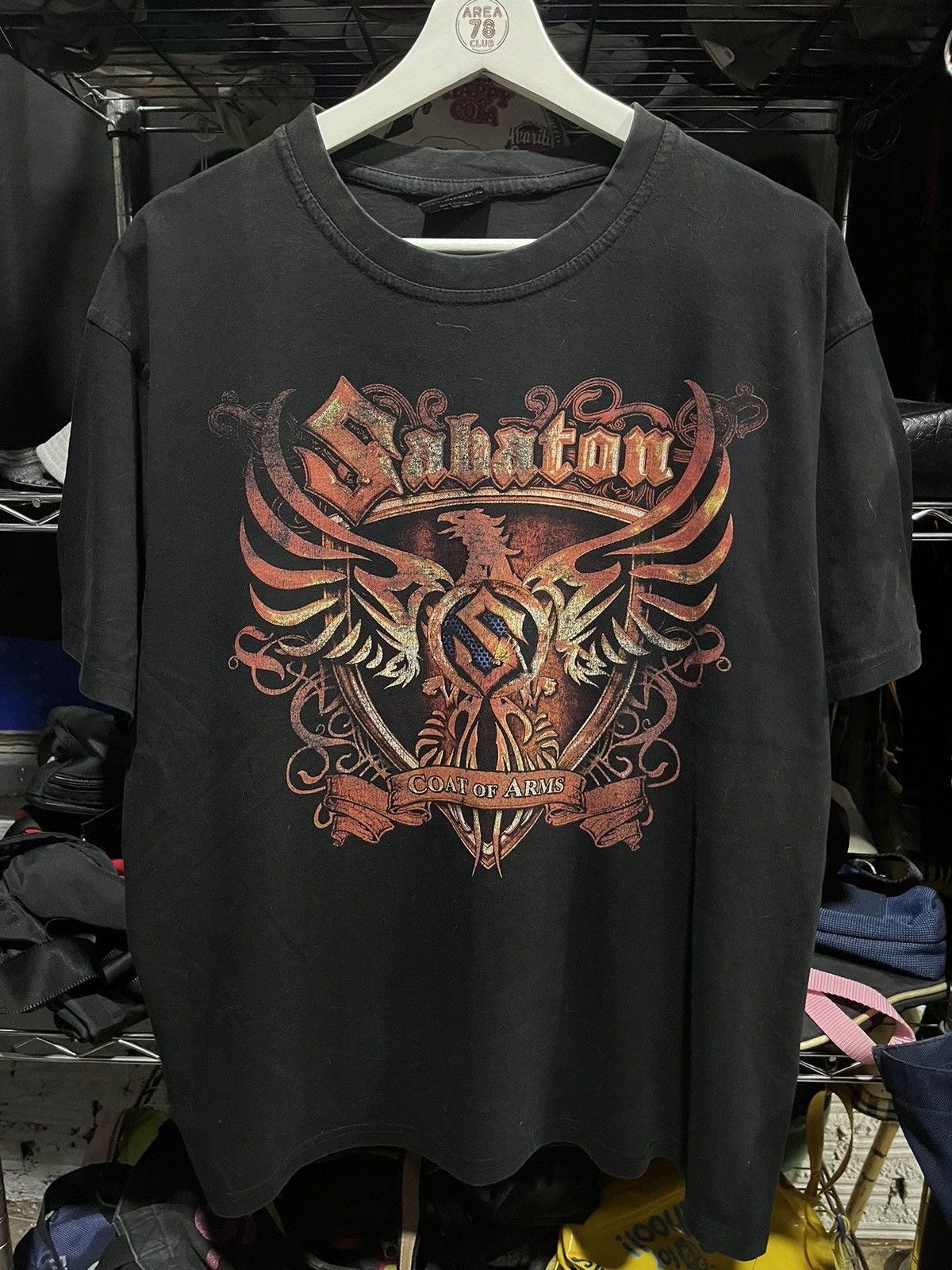 Band Tees Sabaton Swedish Power Metal Nuclear Blast Band Tee Size US L / EU 52-54 / 3 - 1 Thumbnail