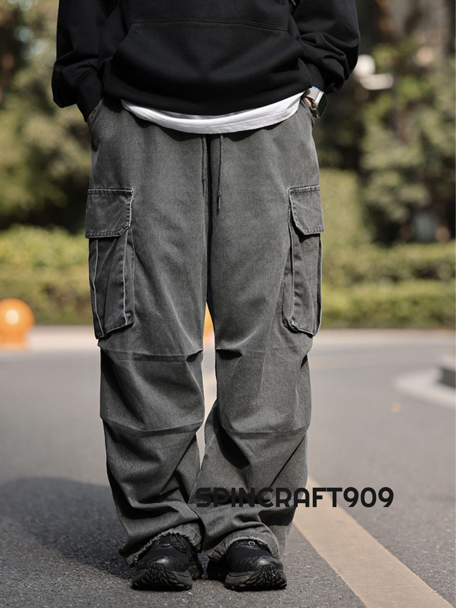 Other Gray Cargo Pants Size US 30 / EU 46 - 6 Thumbnail