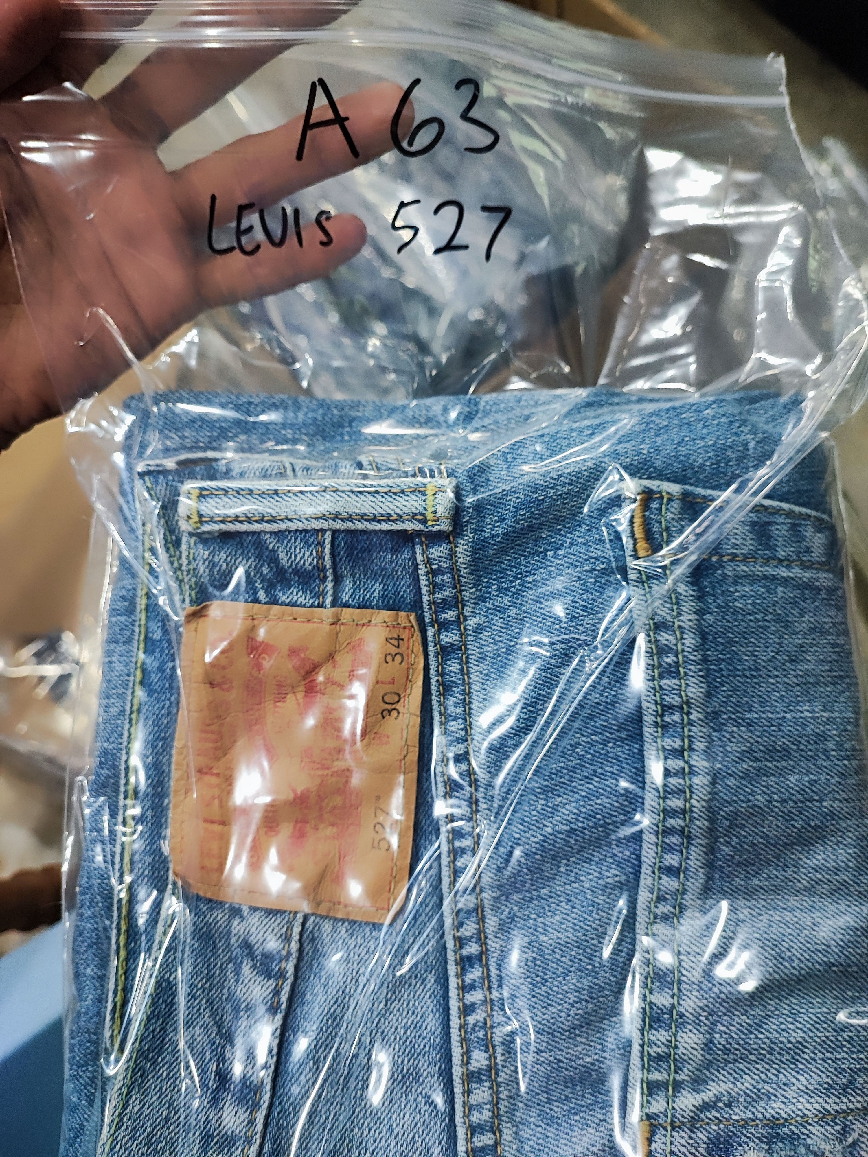 Levi's Levi's 527 Slim Bootcut Distressed Ripped Knee Flare 30X34 Size US 30 / EU 46 - 16 Thumbnail