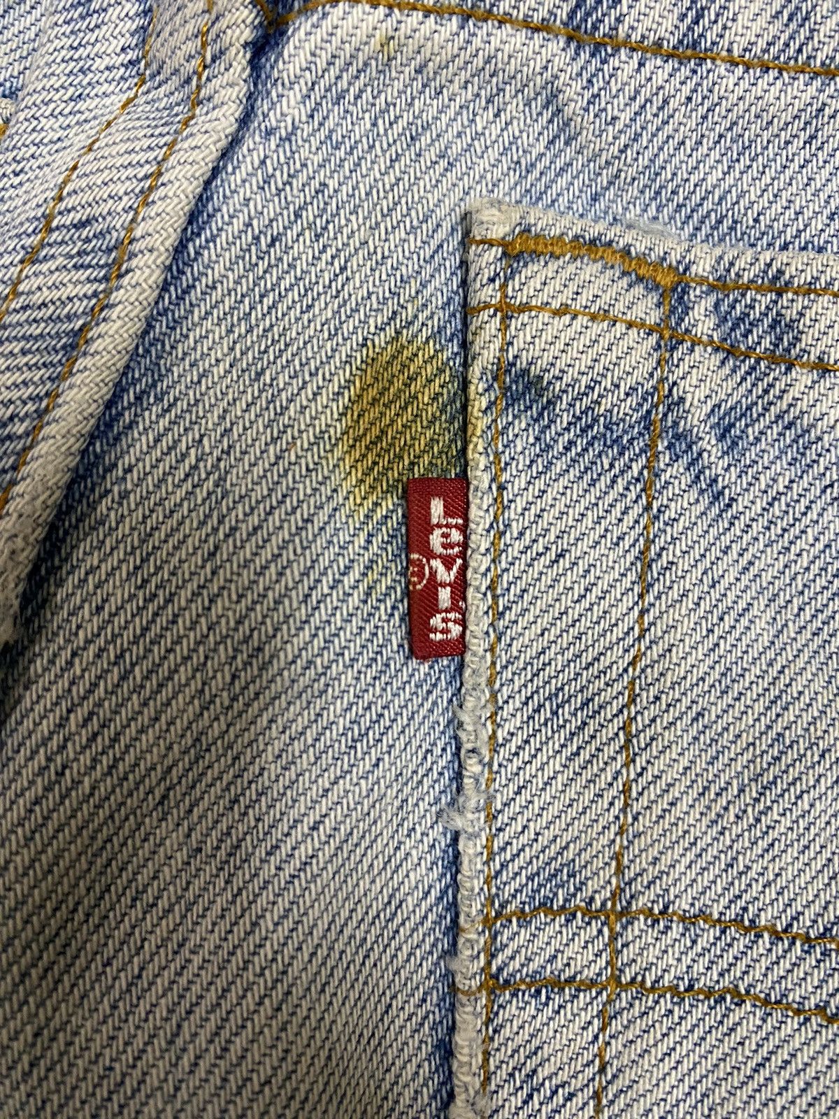Levi's Vintage Clothing Vintage Levis 510 90’s Faded Wash Distressed Jeans Size US 30 / EU 46 - 11 Thumbnail
