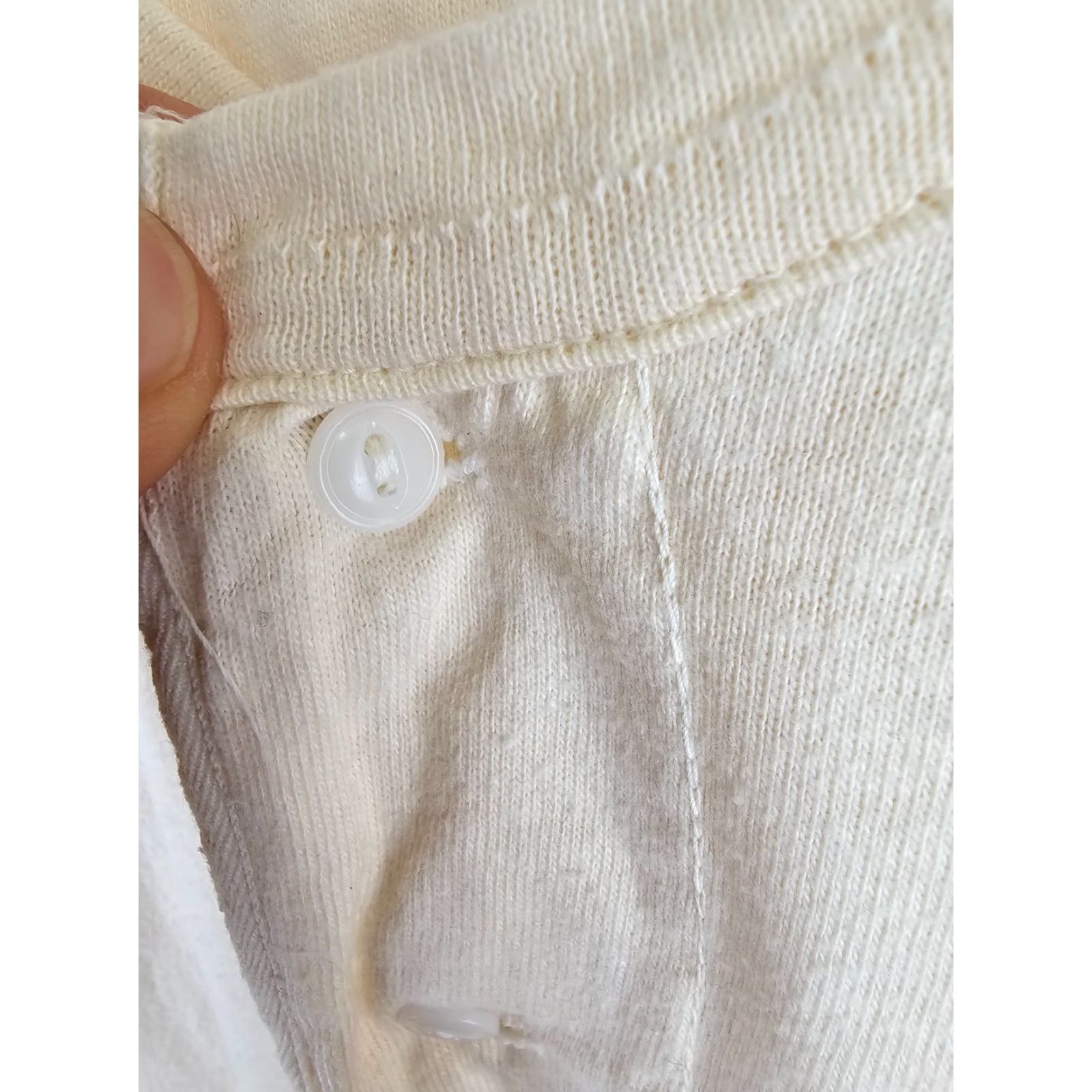 Vintage VINTAGE WILLIAMS Button Up 100% Cotton T-Shirt XS? No, SZ MEDIUM Size US M / EU 48-50 / 2 - 5 Thumbnail