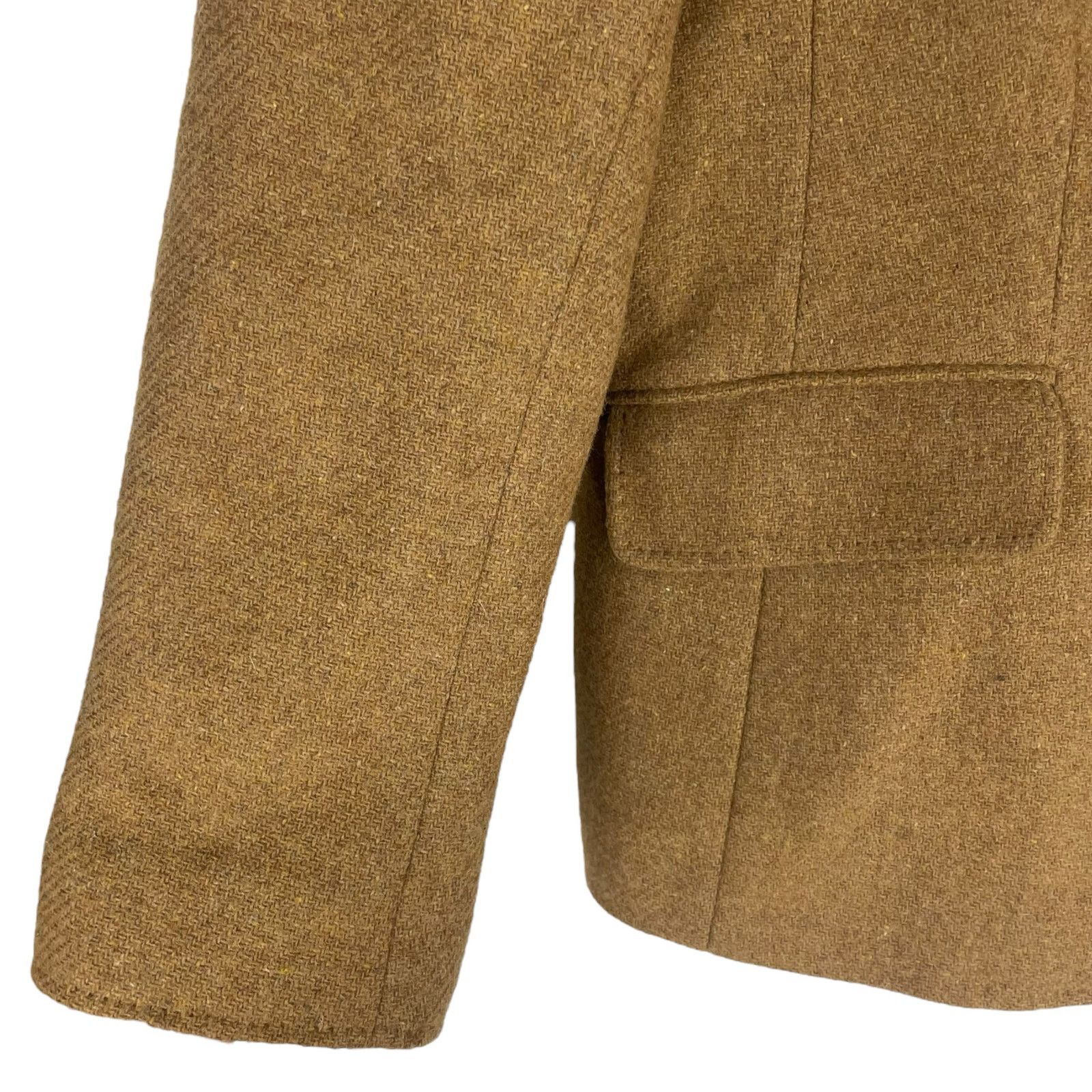 Lands' End Lands' End Wool Mohair Blend 2 Button Blazer Jacket Camel 12 Size XL / US 12-14 / IT 48-50 - 6 Thumbnail