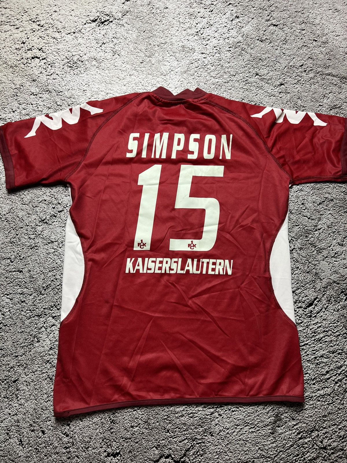 Kappa 2006-2007 1FCK Kaiserslautern Josh Simpson kappa jersey #15 Size US S / EU 44-46 / 1 - 1 Thumbnail