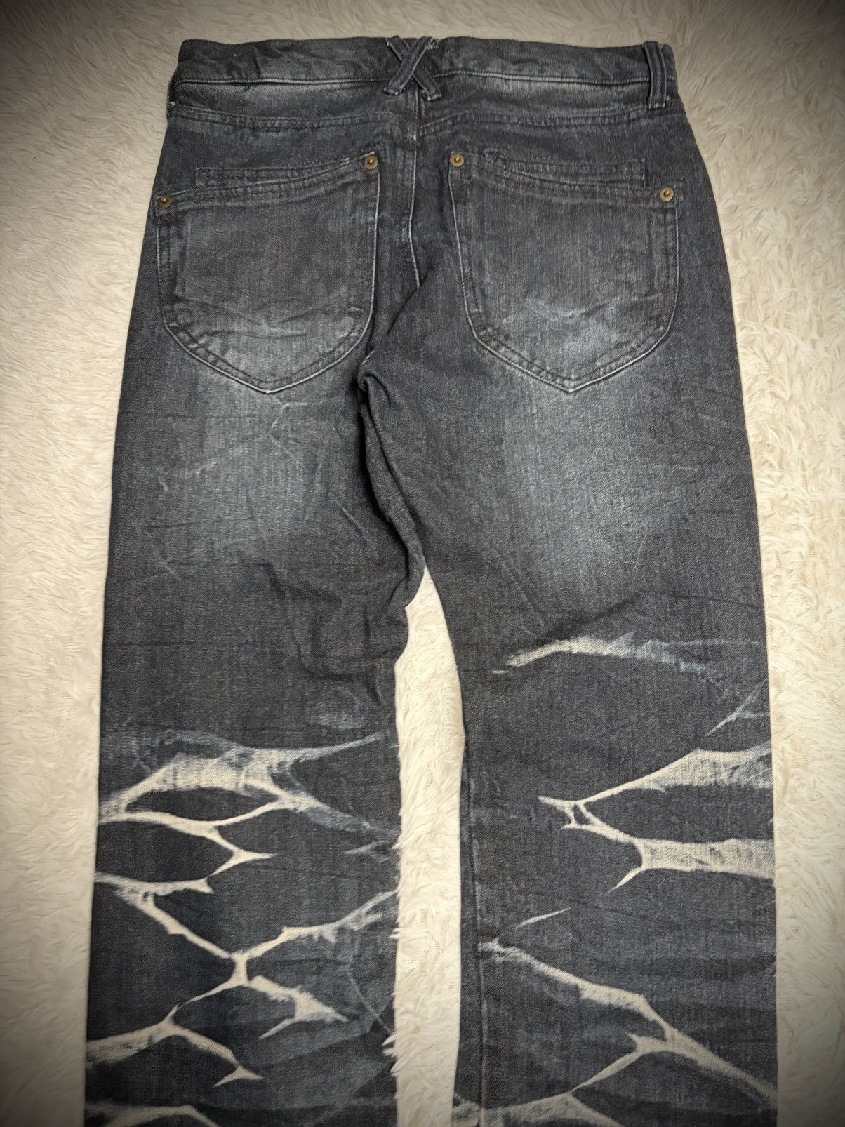 Japanese Brand Rare Semantic Design whisker tornado jeans Size US 30 / EU 46 - 7 Thumbnail