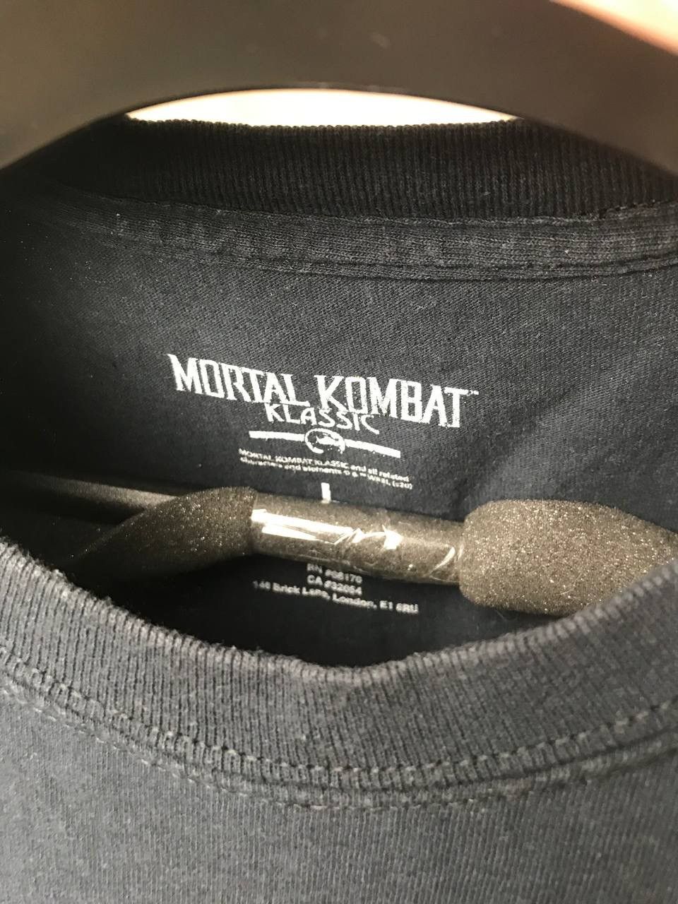 Microsoft 🔥 RARE Vintage Mortal Combat Tee T-Shirt Video Game Apple Size US L / EU 52-54 / 3 - 6 Thumbnail