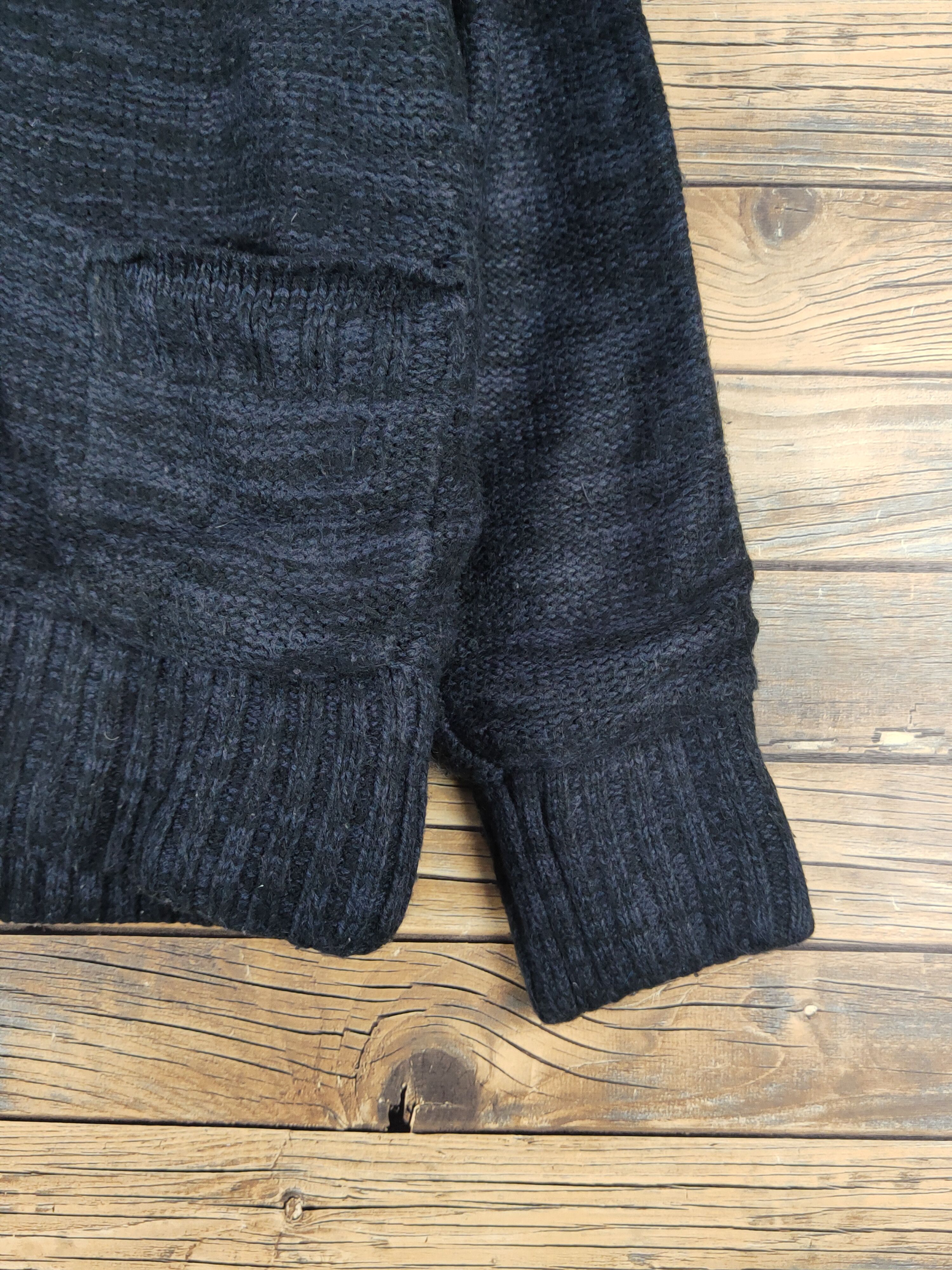 Homespun Knitwear × Japanese Brand Lepsim-Lowrys Farm Black Knitwear Sweaters #1251 Size M / US 6-8 / IT 42-44 - 6 Thumbnail