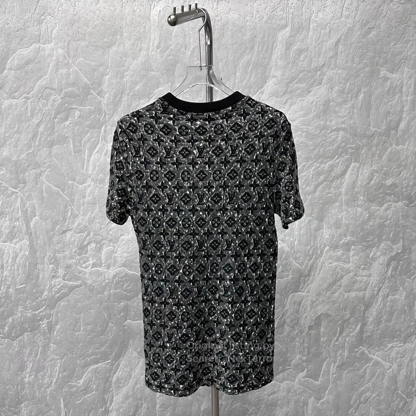 Louis Vuitton louis vuitton short sleeve logo t-shirt. Size L / US 10 / IT 46 - 4 Thumbnail