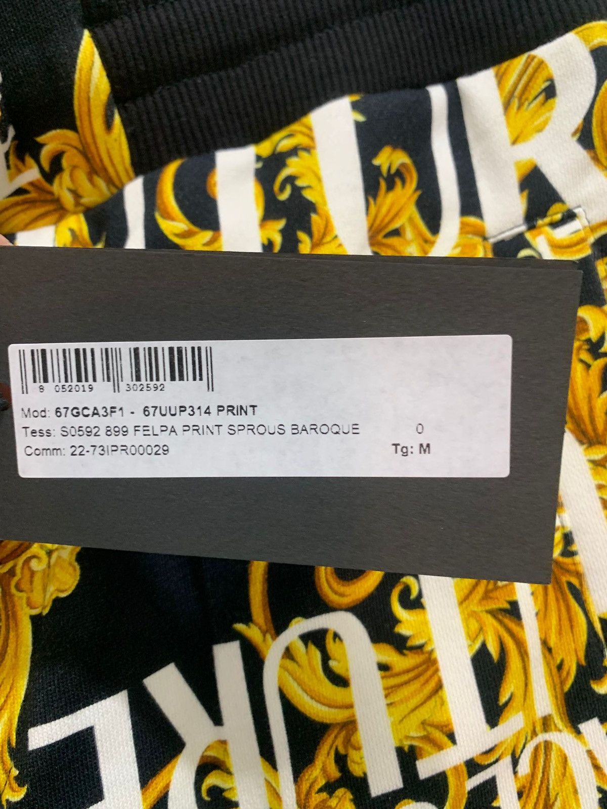 Versace Jeans Couture Sprous sweatpants Barocco Versace Jeans Culture size M new Size US 32 / EU 48 - 5 Thumbnail
