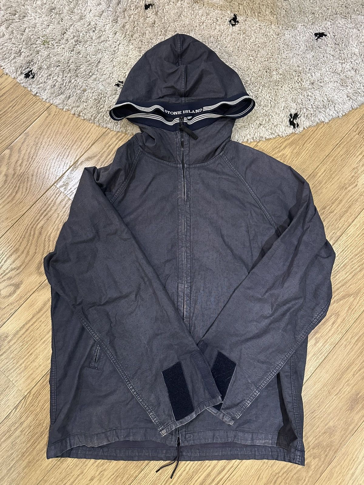 Stone Island Stone Island Zip Up Wax Jacket Size US L / EU 52-54 / 3 - 2 Thumbnail