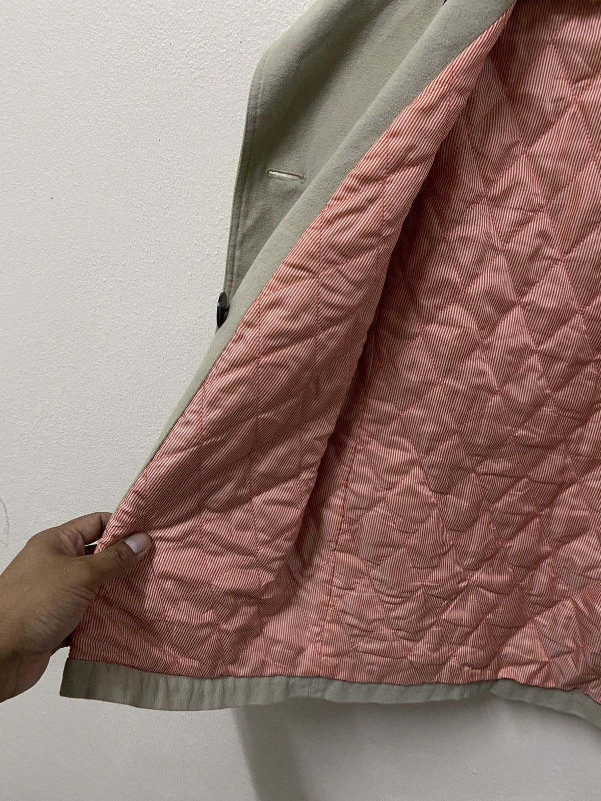 Issey Miyake ISSEY MIYAKE Tsumori Chisato Quilted Lined Pea Coat Size US M / EU 48-50 / 2 - 13 Thumbnail