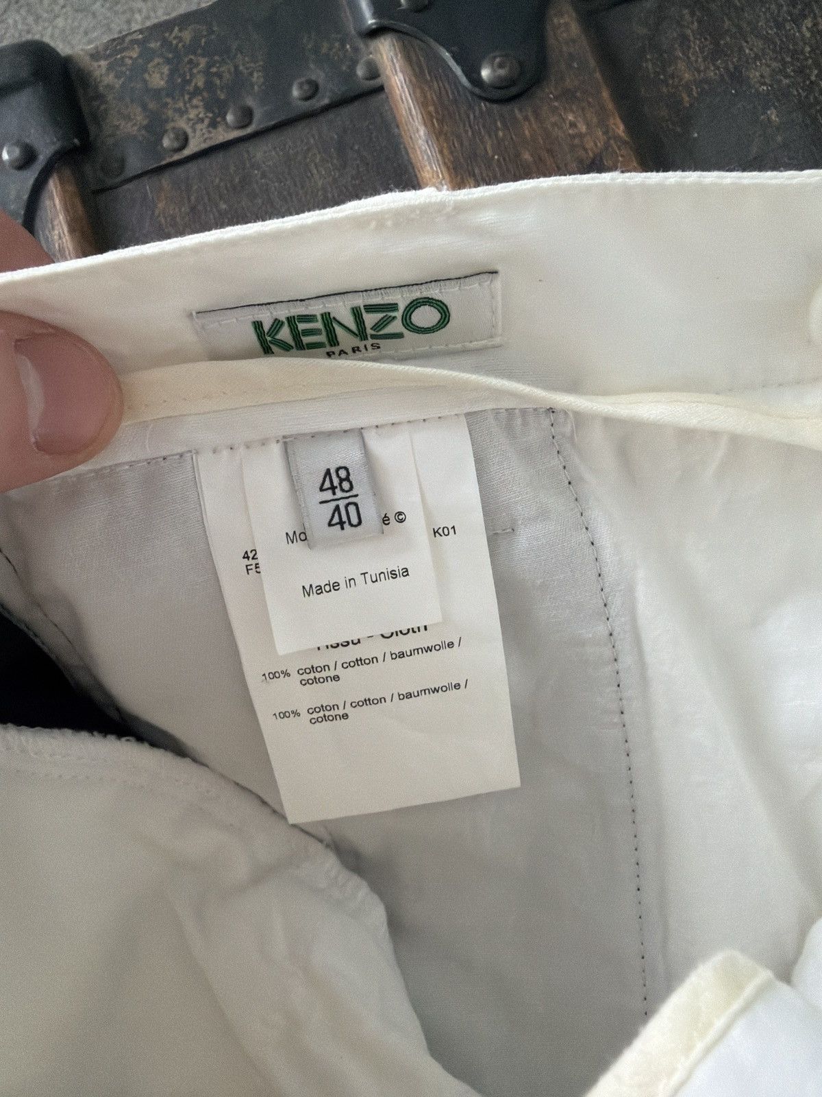 Kenzo Kenzo Cotton Jogger Pants Size US 32 / EU 48 - 3 Thumbnail