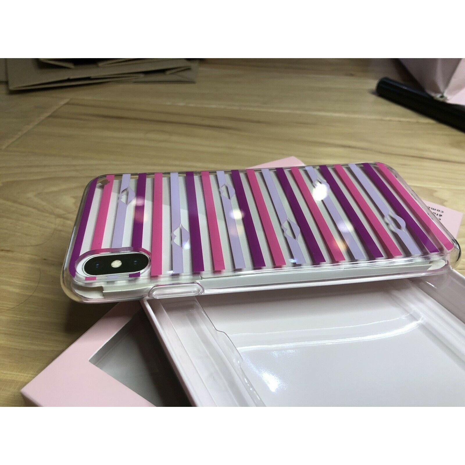 Kate Spade Kate Spade New York Lips with Stripe iPhone XS MAX Case Size ONE SIZE - 7 Thumbnail