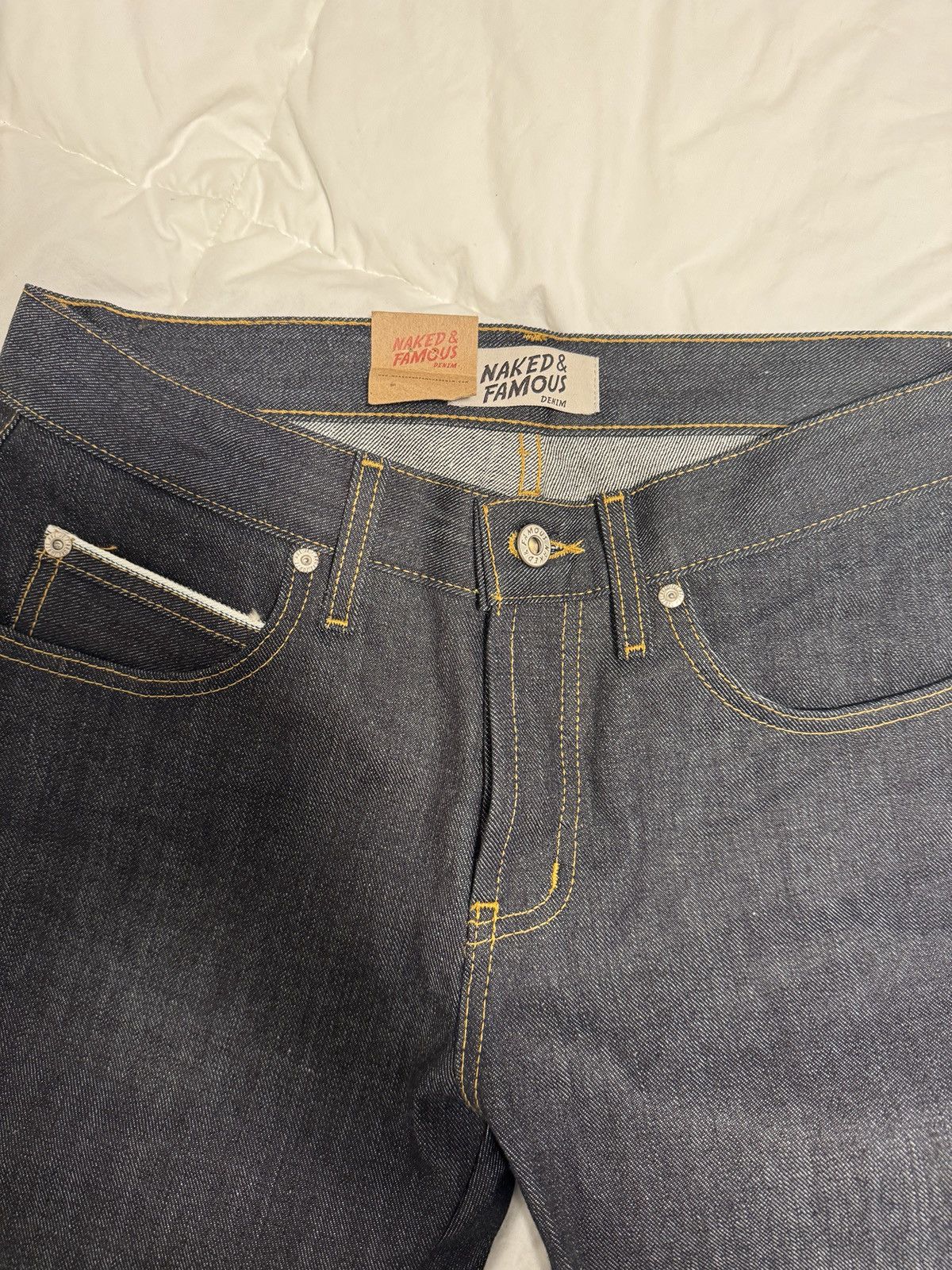 Naked & Famous Naked & Famous Denim Super Skinny Size US 32 / EU 48 - 4 Thumbnail