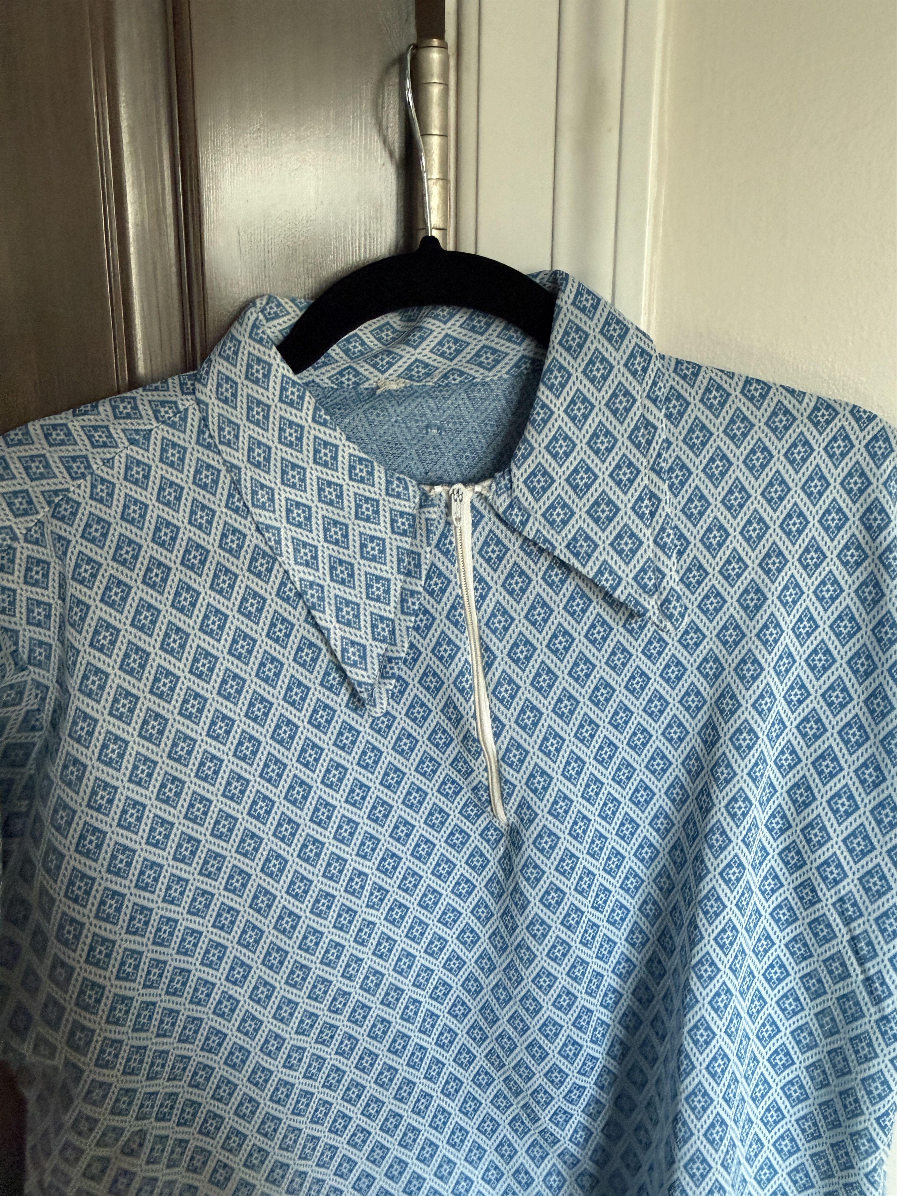 Vintage Mexican Vintage Zipper Polo 70s/ 80s Size US M / EU 48-50 / 2 - 2 Thumbnail